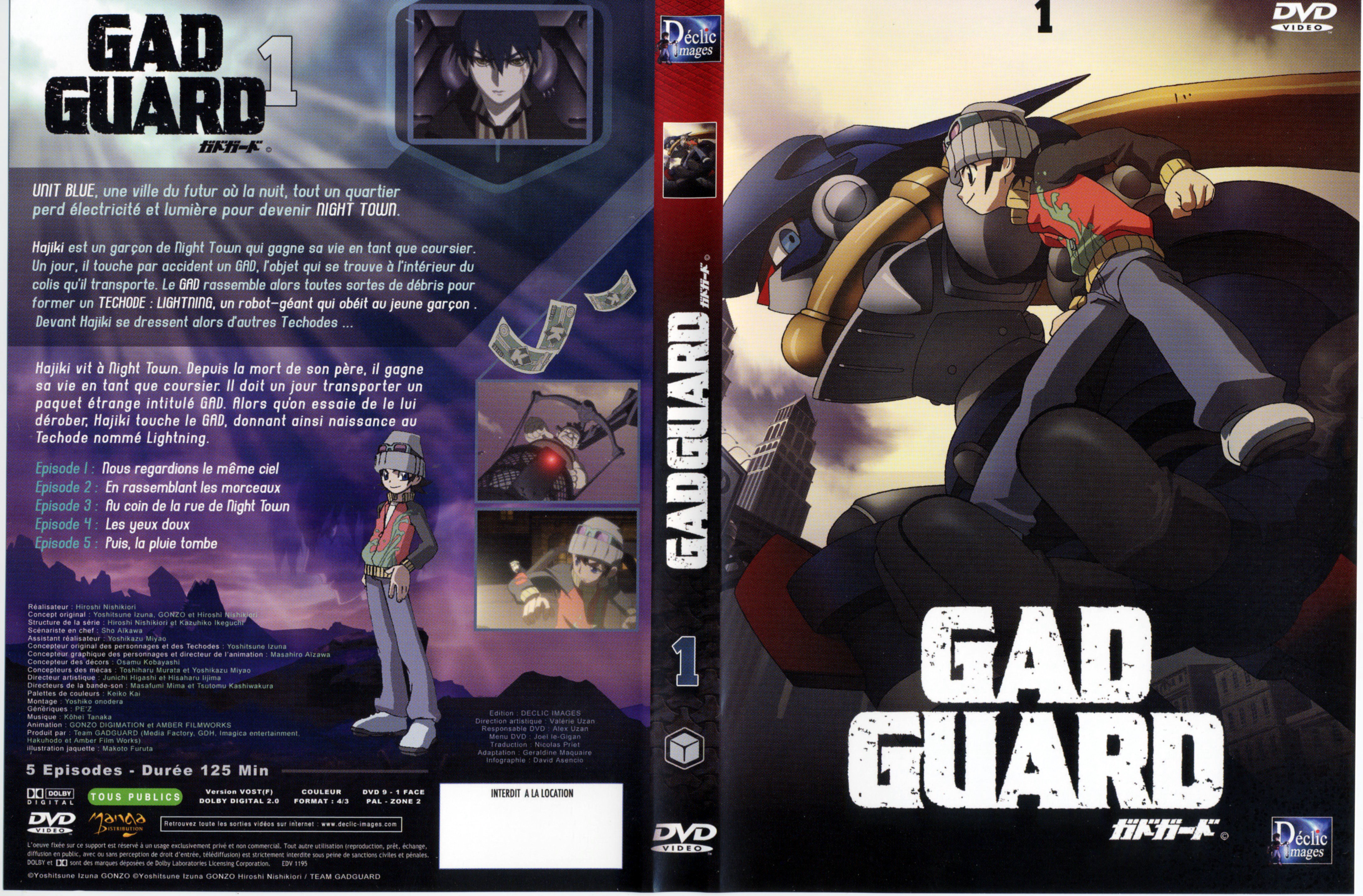 Jaquette DVD Gad Guard DVD 1