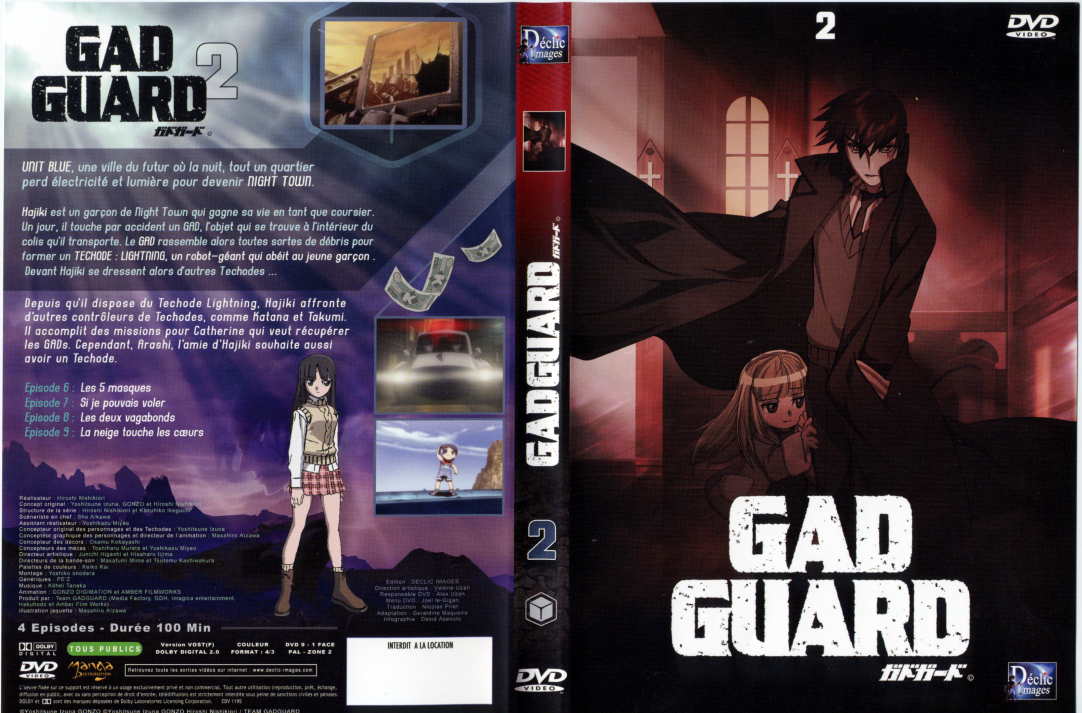 Jaquette DVD Gad Guard DVD 2
