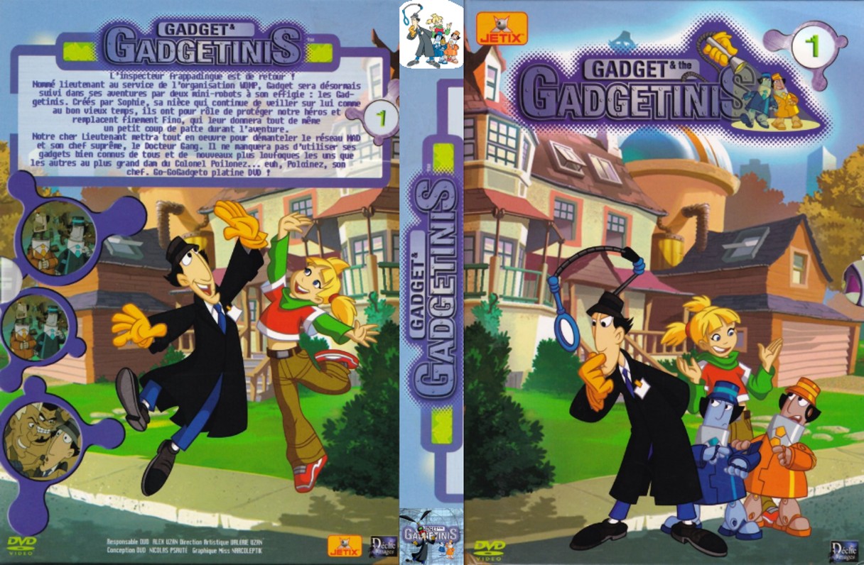 Jaquette DVD Gadget & les Gadgetinis DVD 1