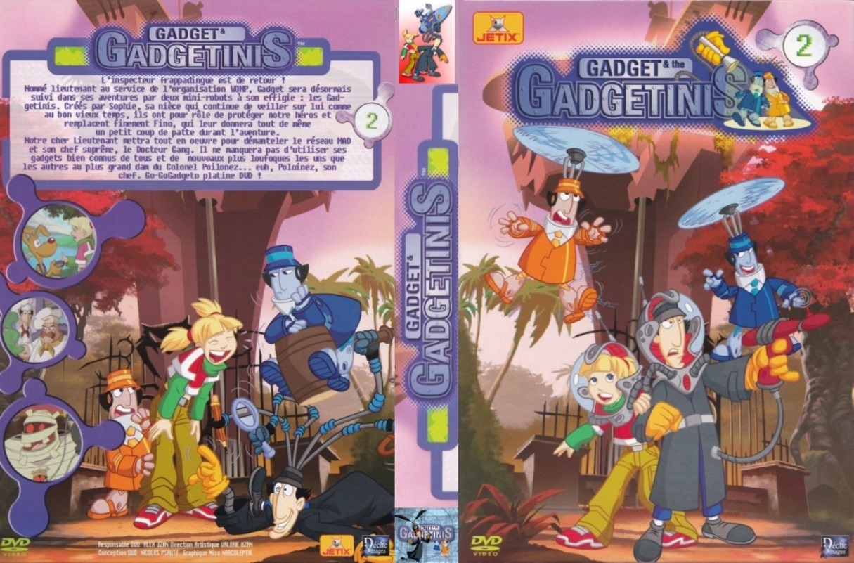 Jaquette DVD Gadget & les Gadgetinis DVD 2