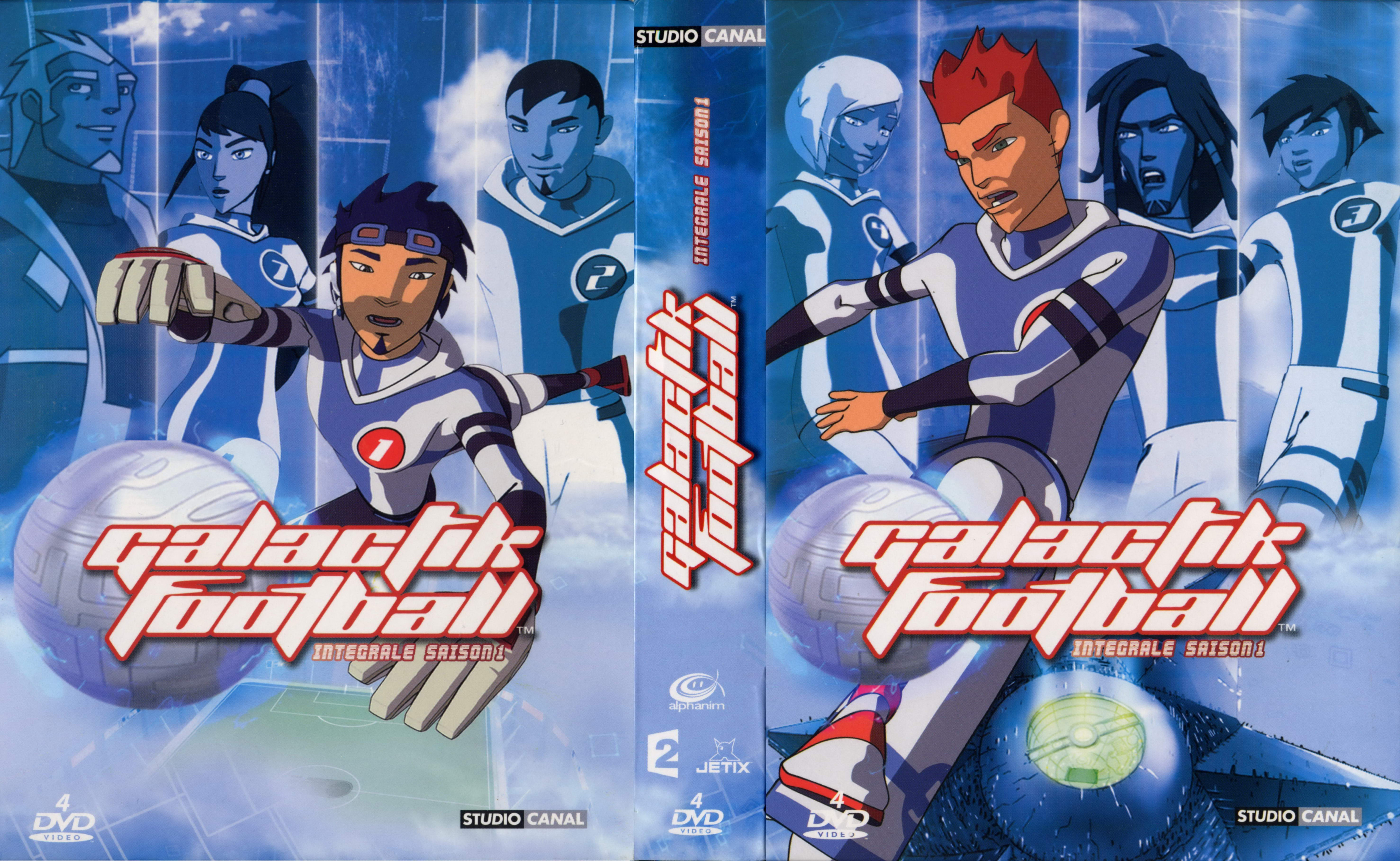 Jaquette DVD Galactic football Saison 1 COFFRET