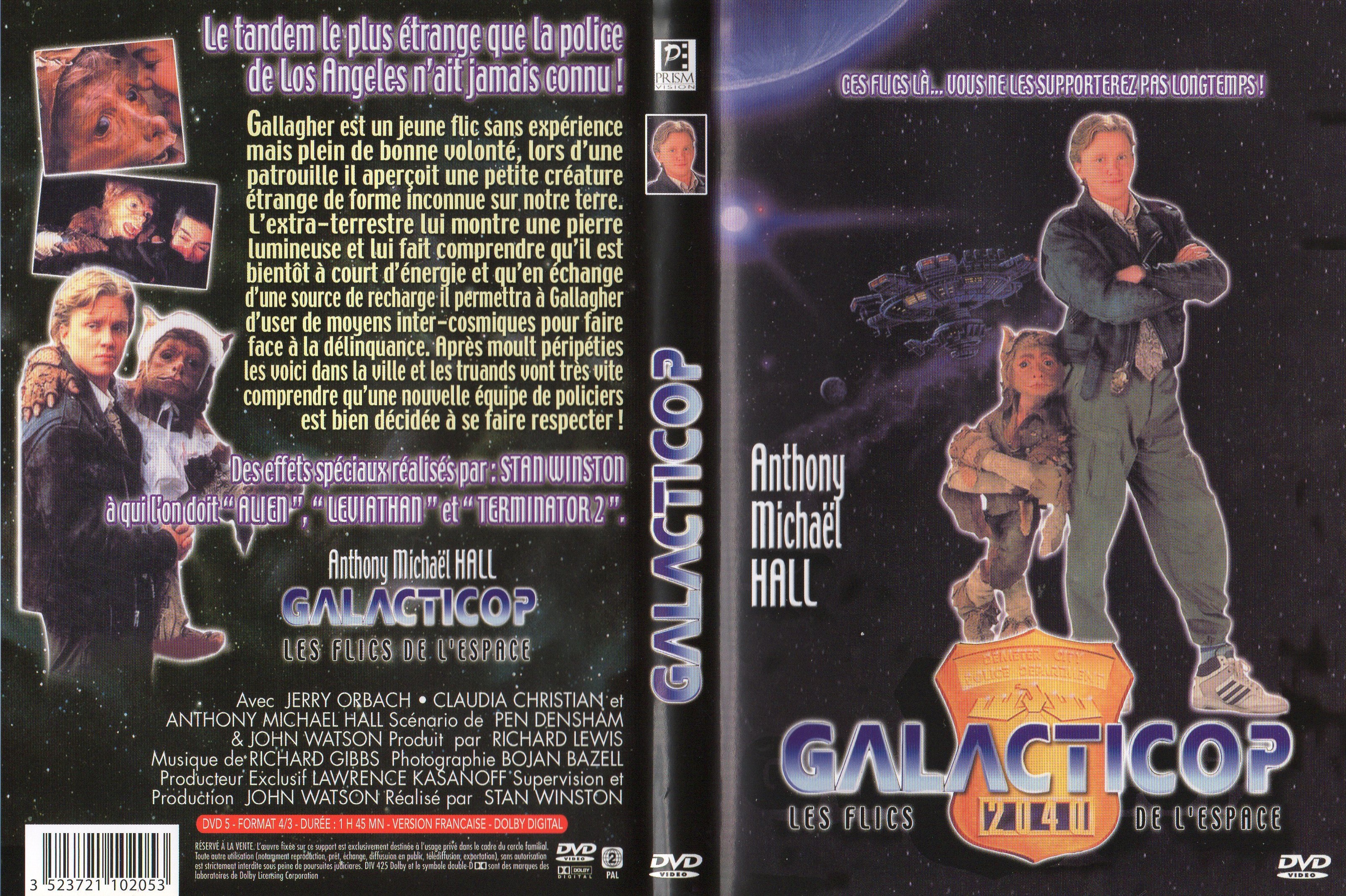 Jaquette DVD Galacticop