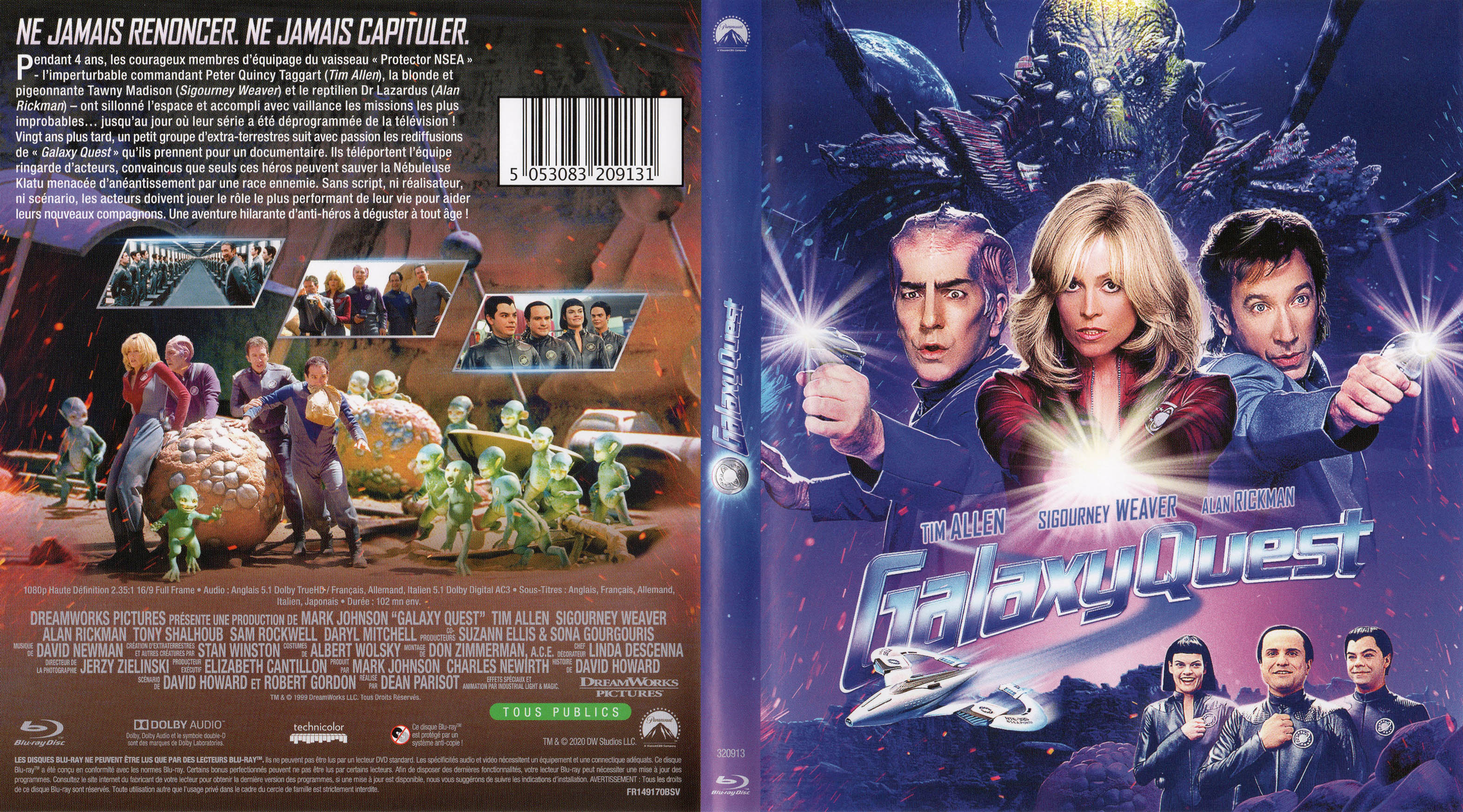 Jaquette DVD Galaxy Quest (BLU-RAY)