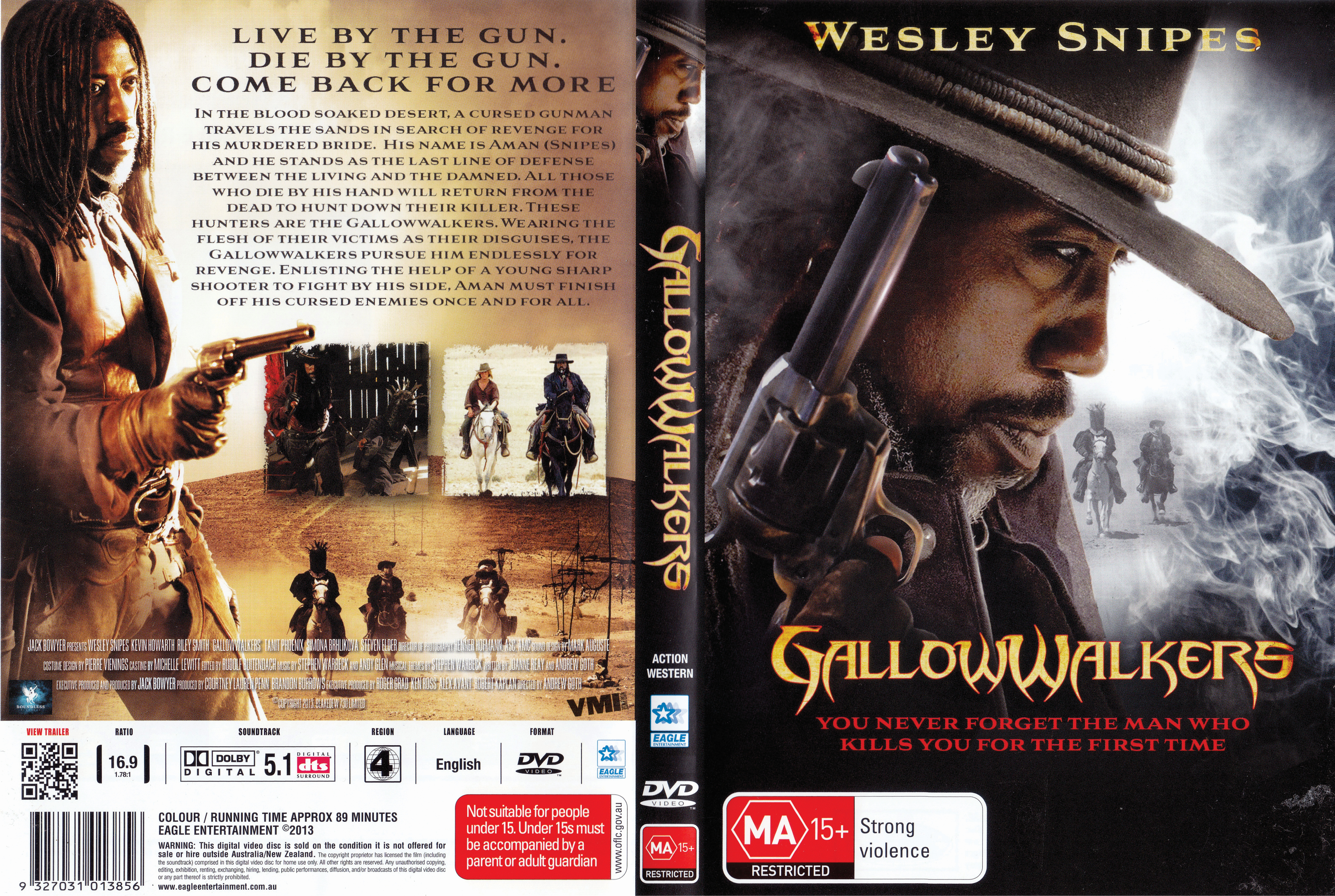 Jaquette DVD GallowWalkers Zone 1