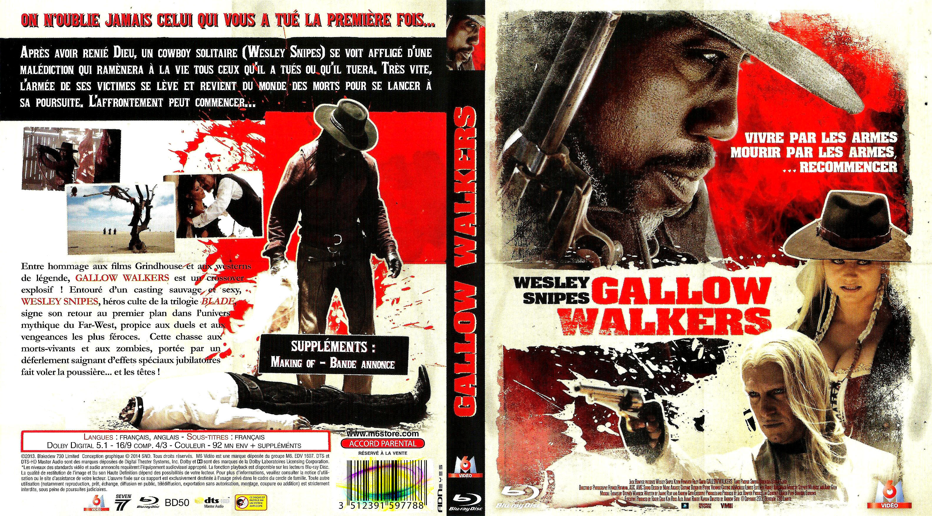 Jaquette DVD Gallow Walkers (BLU-RAY)