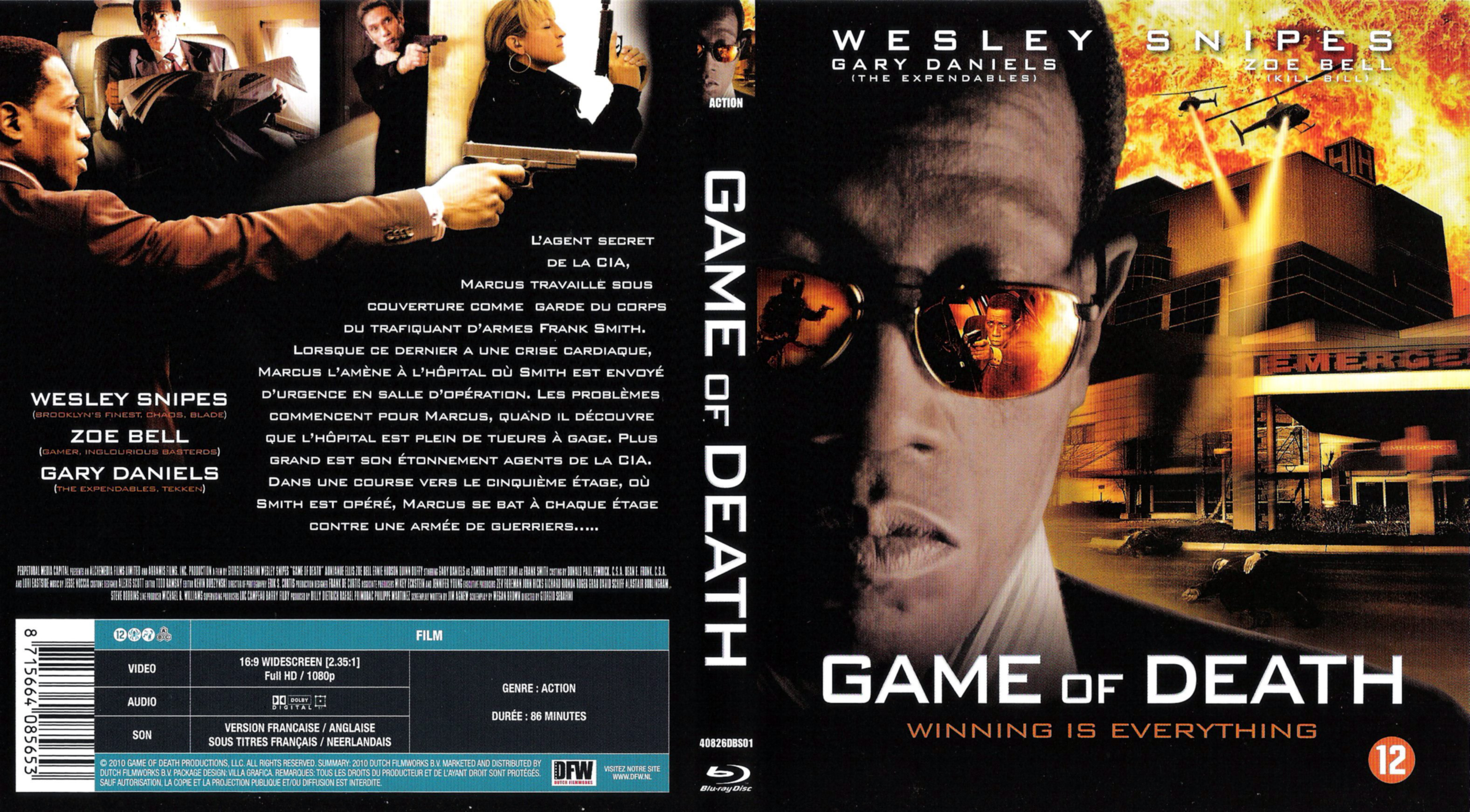 Jaquette DVD Game of death (BLU-RAY)