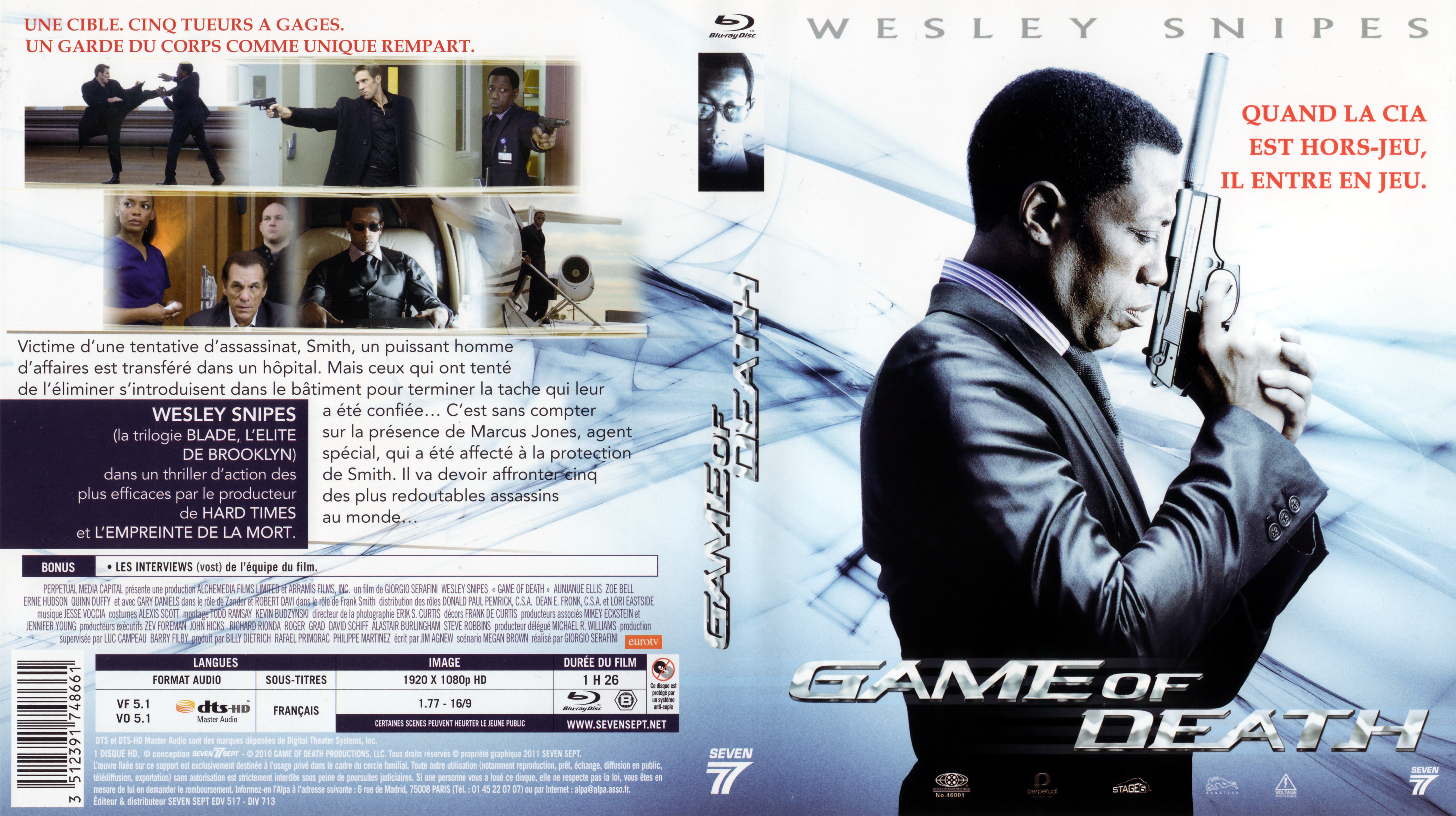 Jaquette DVD Game of death (BLU-RAY) v2