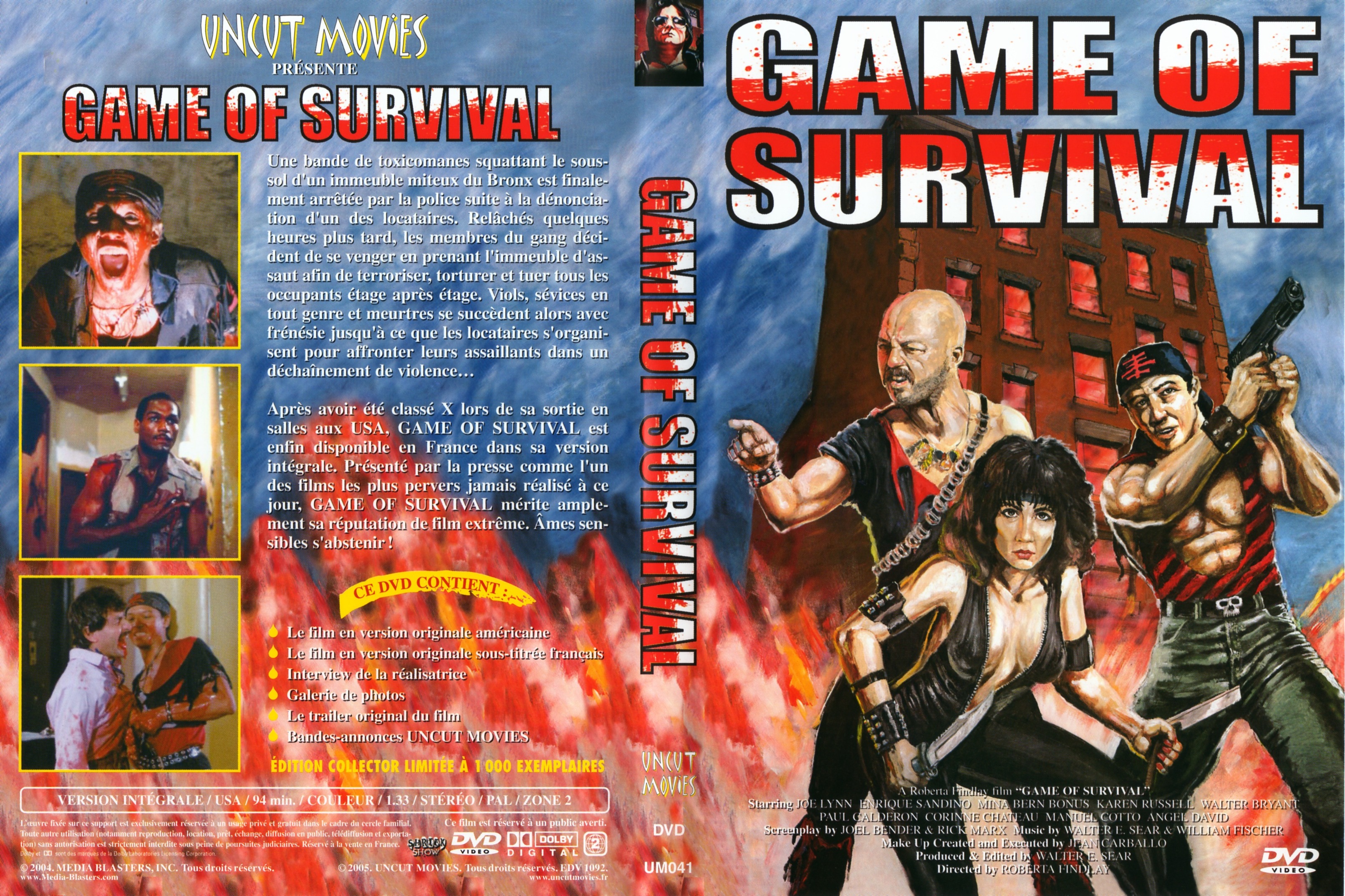 Jaquette DVD Game of survival