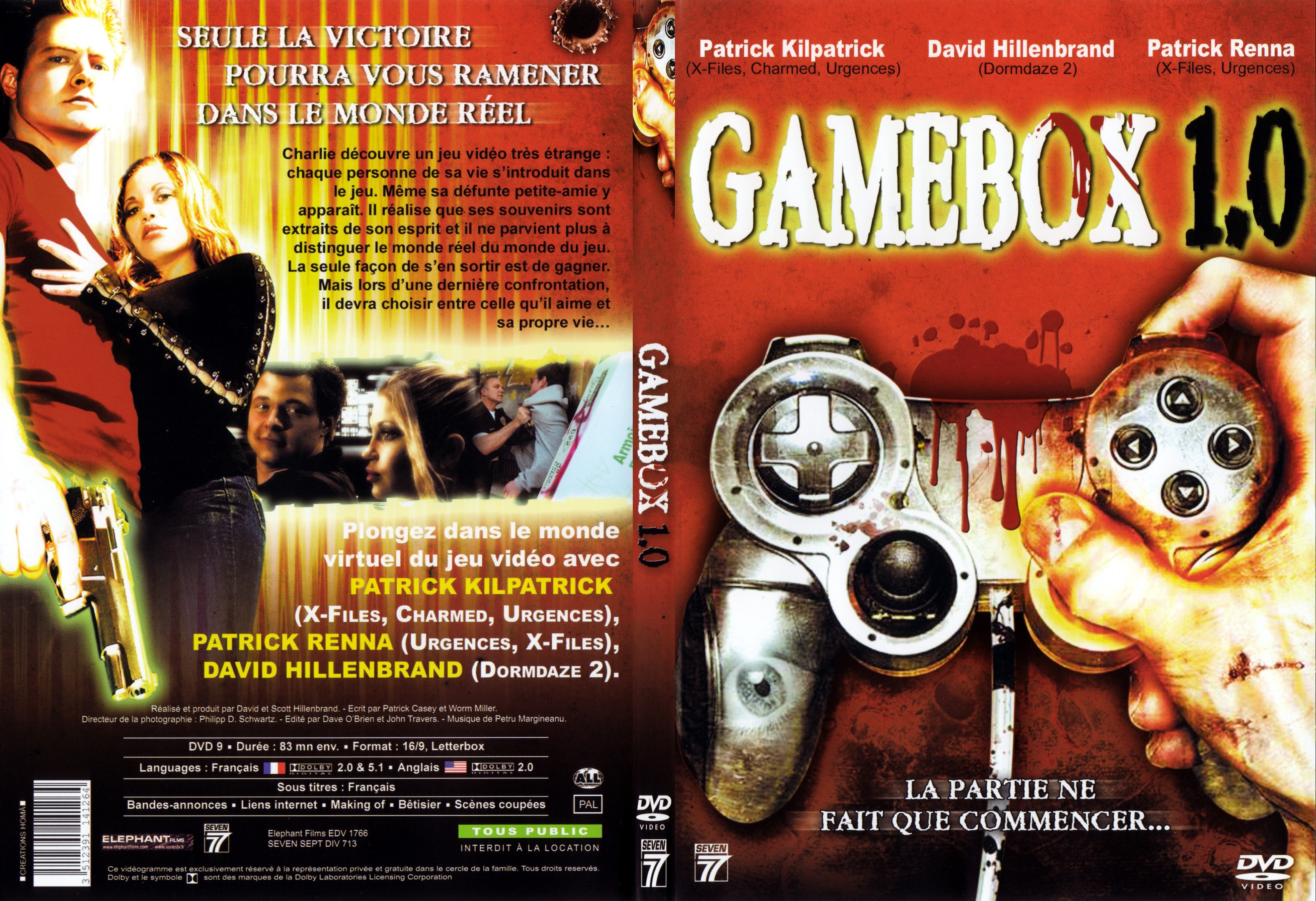Jaquette DVD Gamebox 1-0 - SLIM
