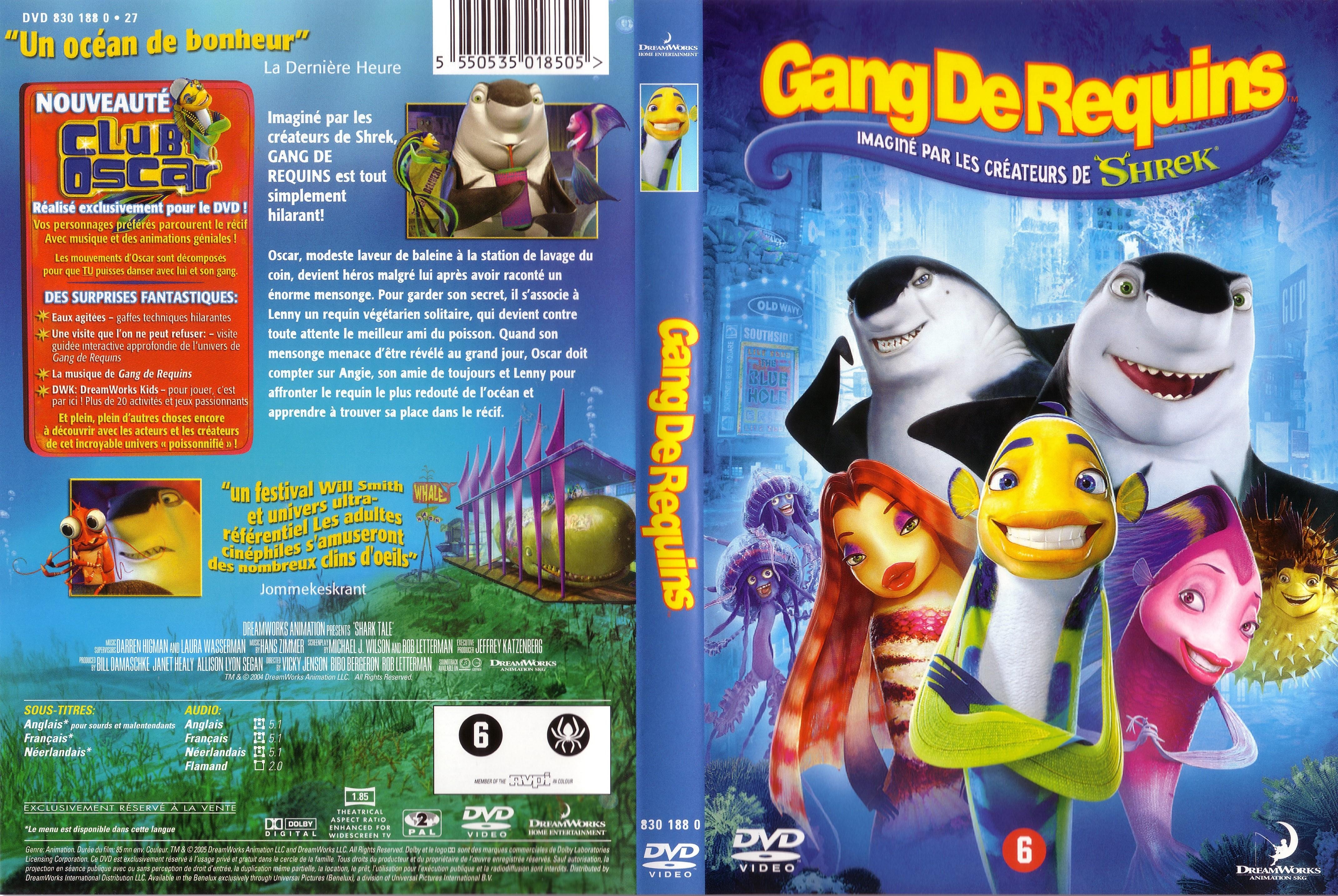 Jaquette DVD Gang de requins
