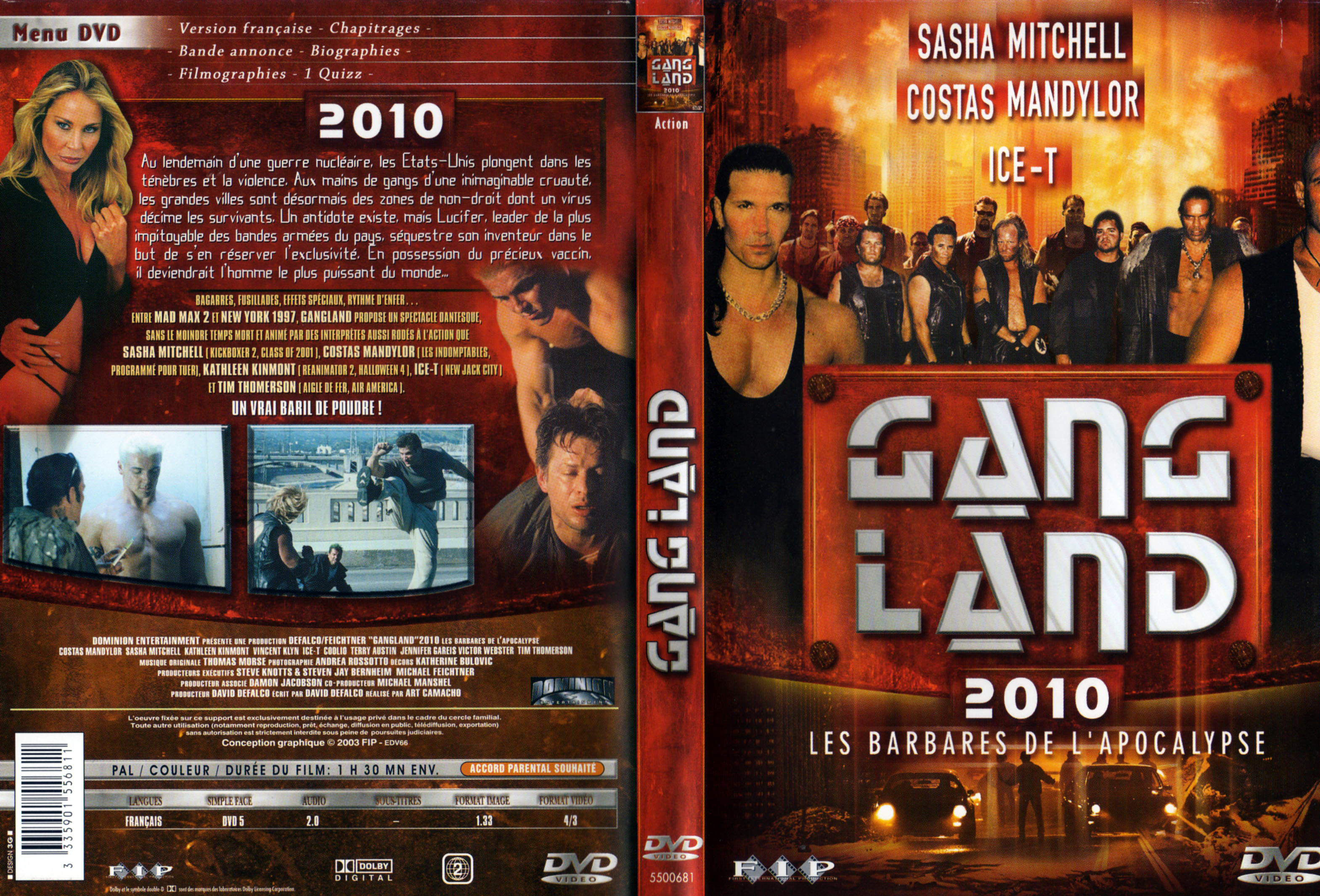Jaquette DVD Gang land