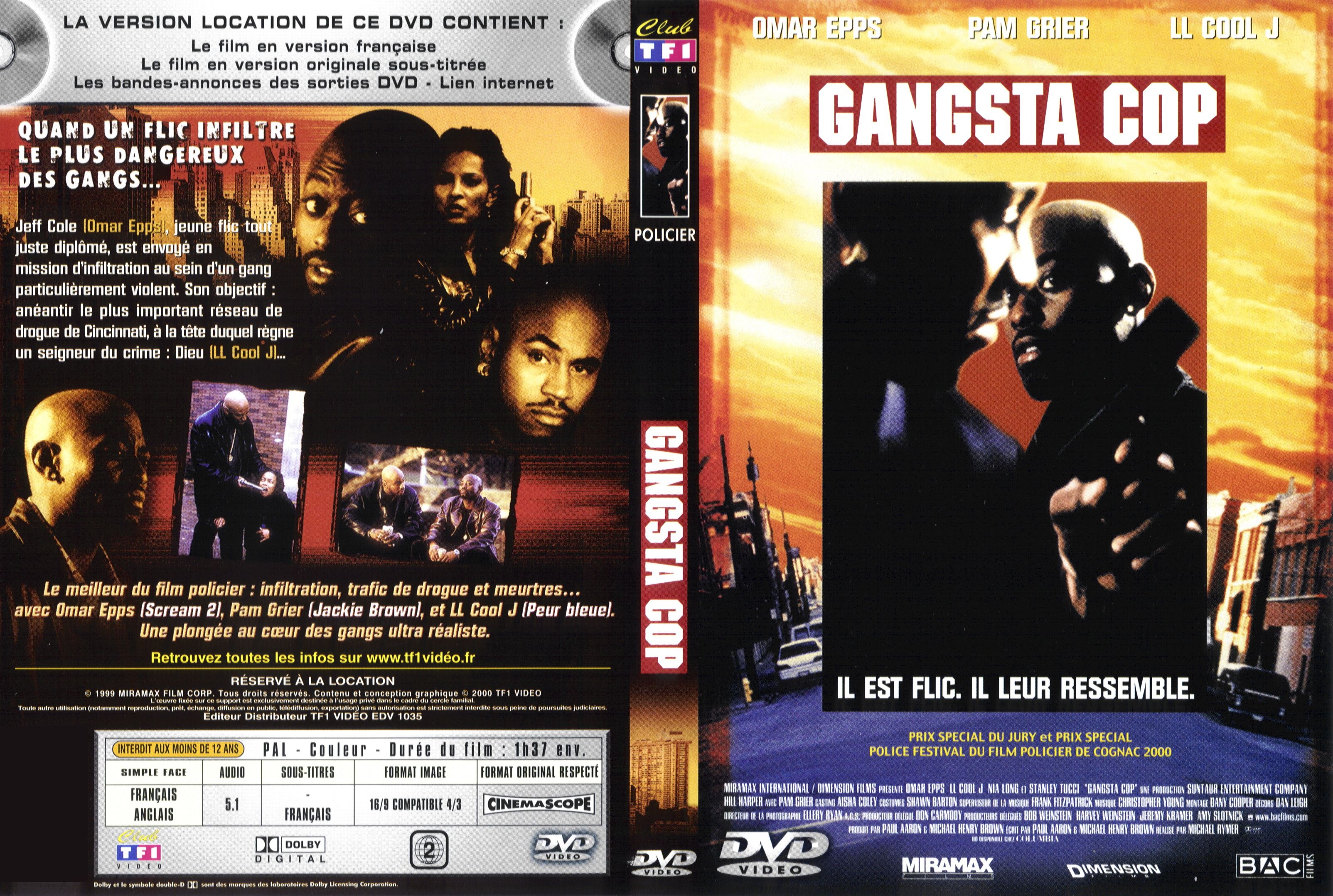 Jaquette DVD Gangsta cop