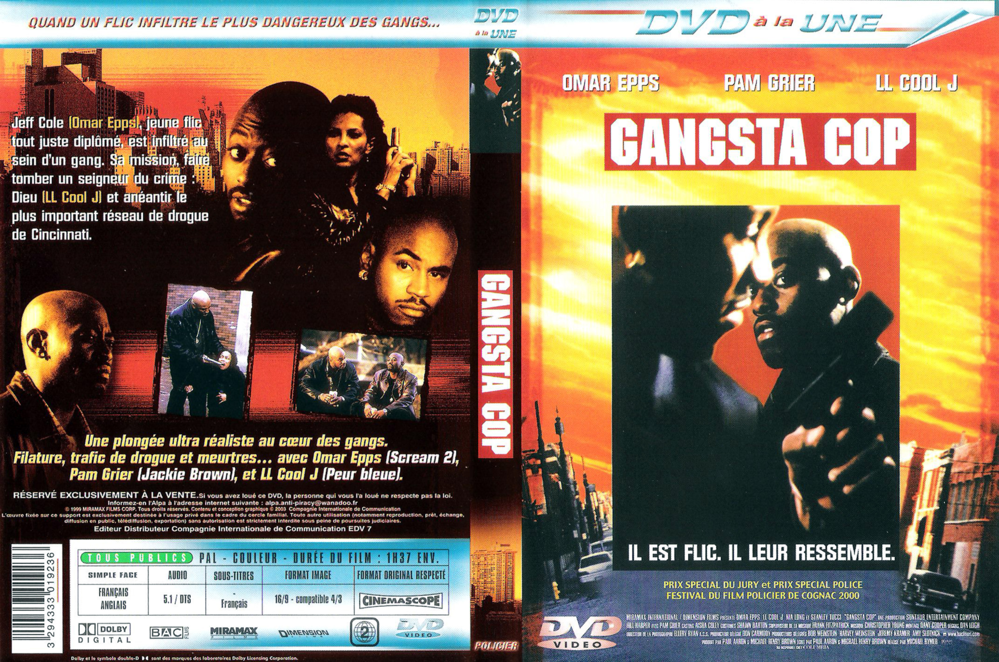 Jaquette DVD Gangsta cop v2