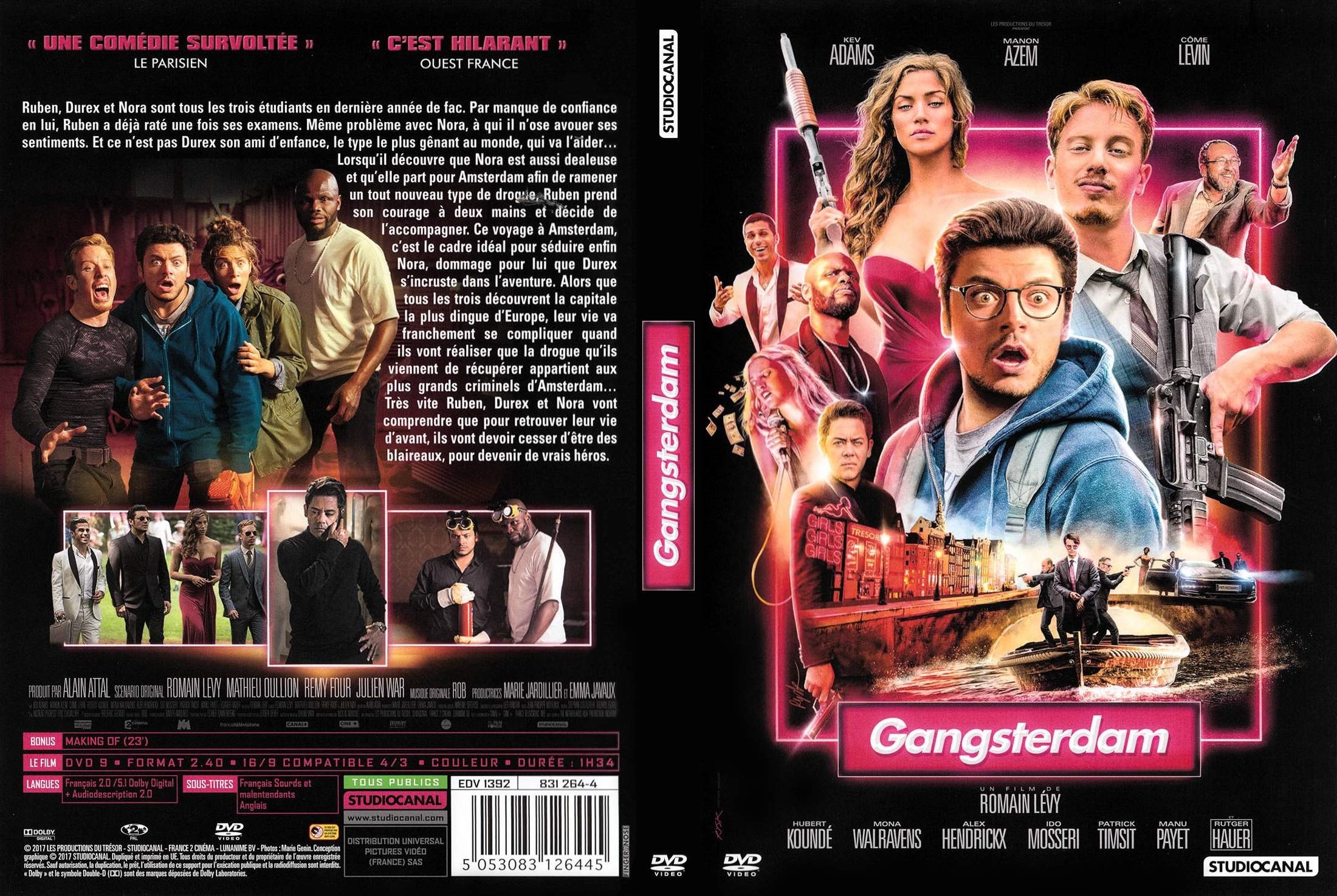 Jaquette DVD Gangsterdam