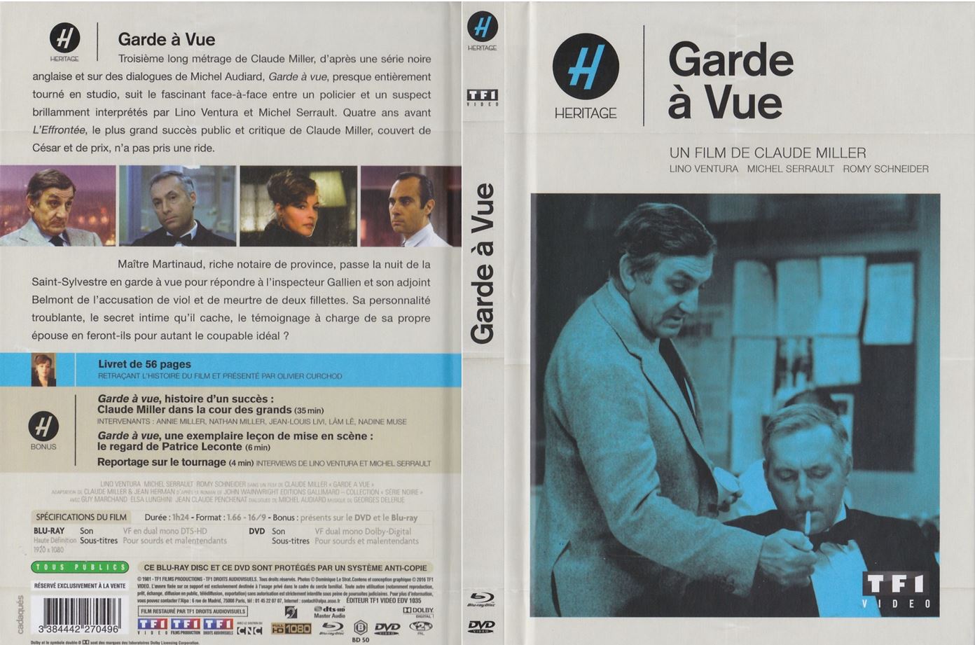 Jaquette DVD Garde  vue v4