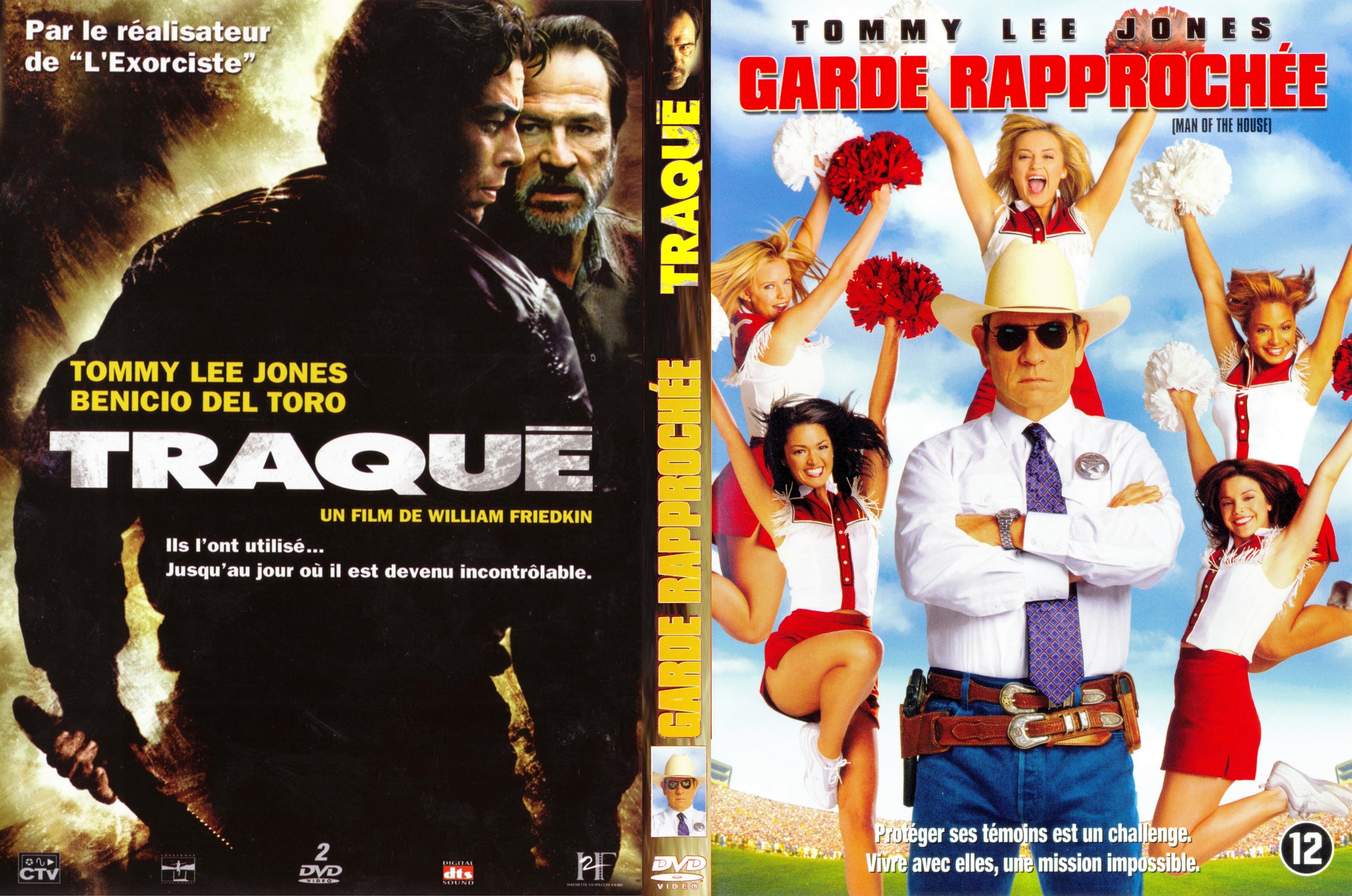 Jaquette DVD Garde rapproche + Traqu