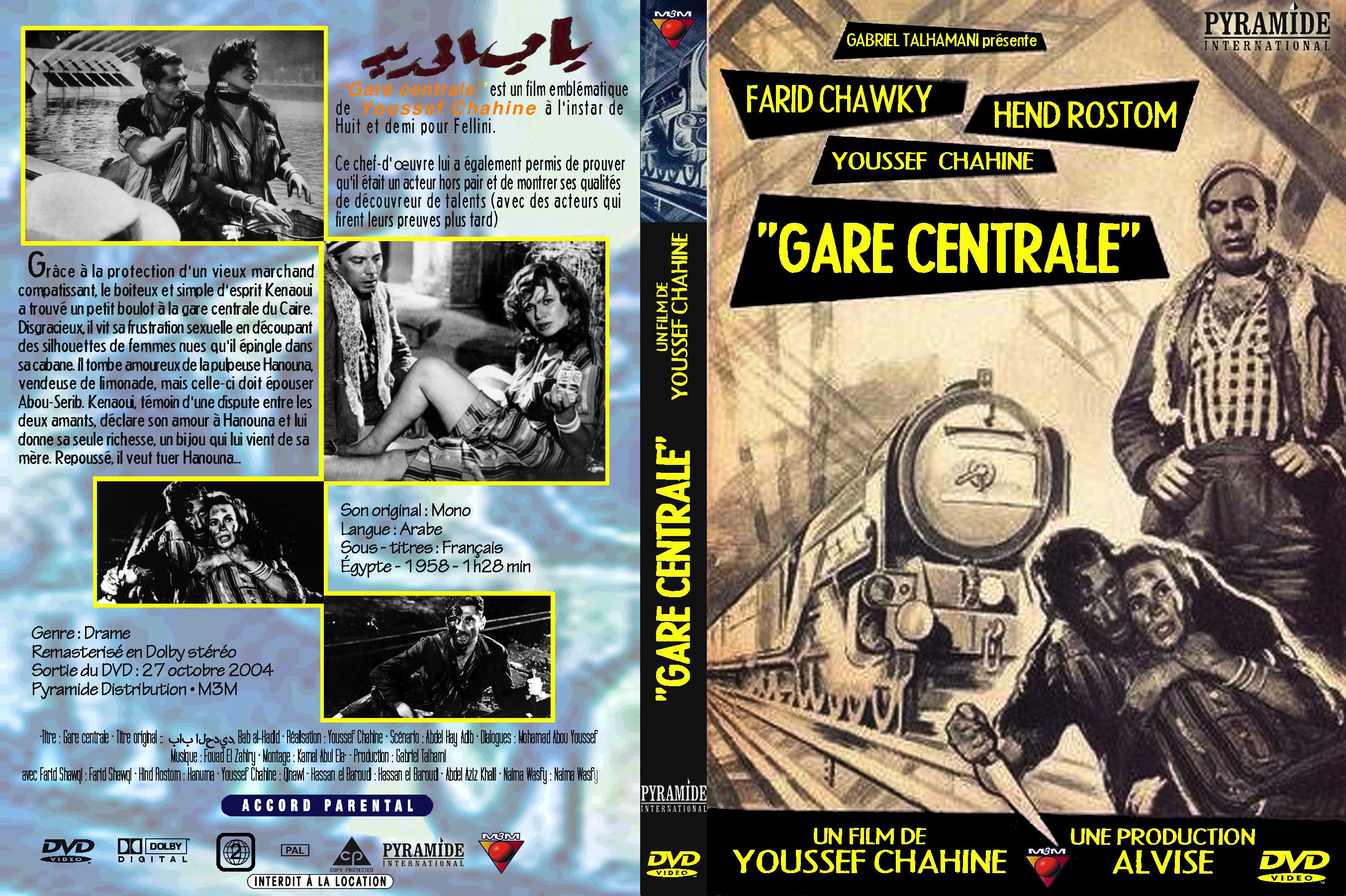 Jaquette DVD Gare Centrale custom