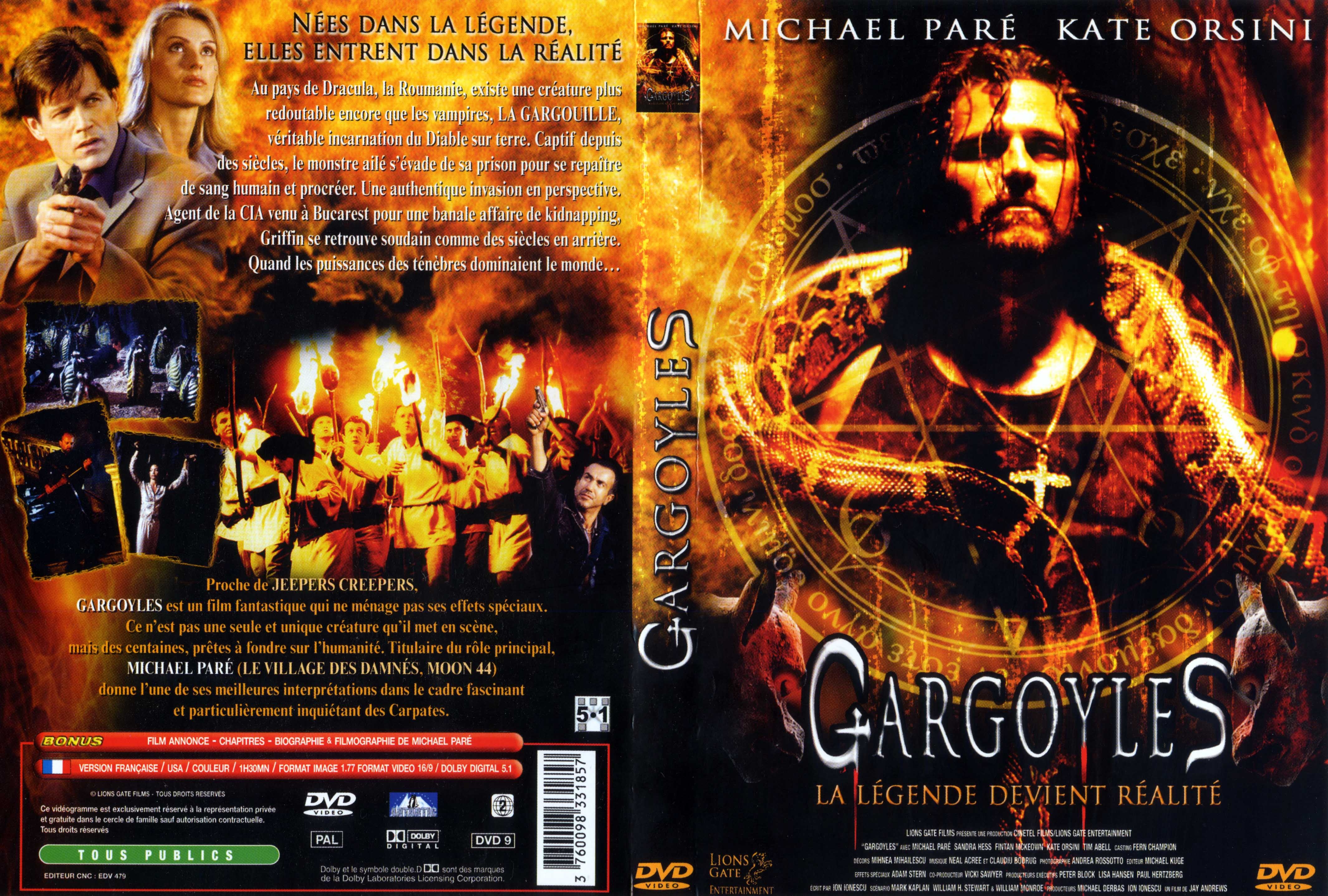 Jaquette DVD Gargoyles