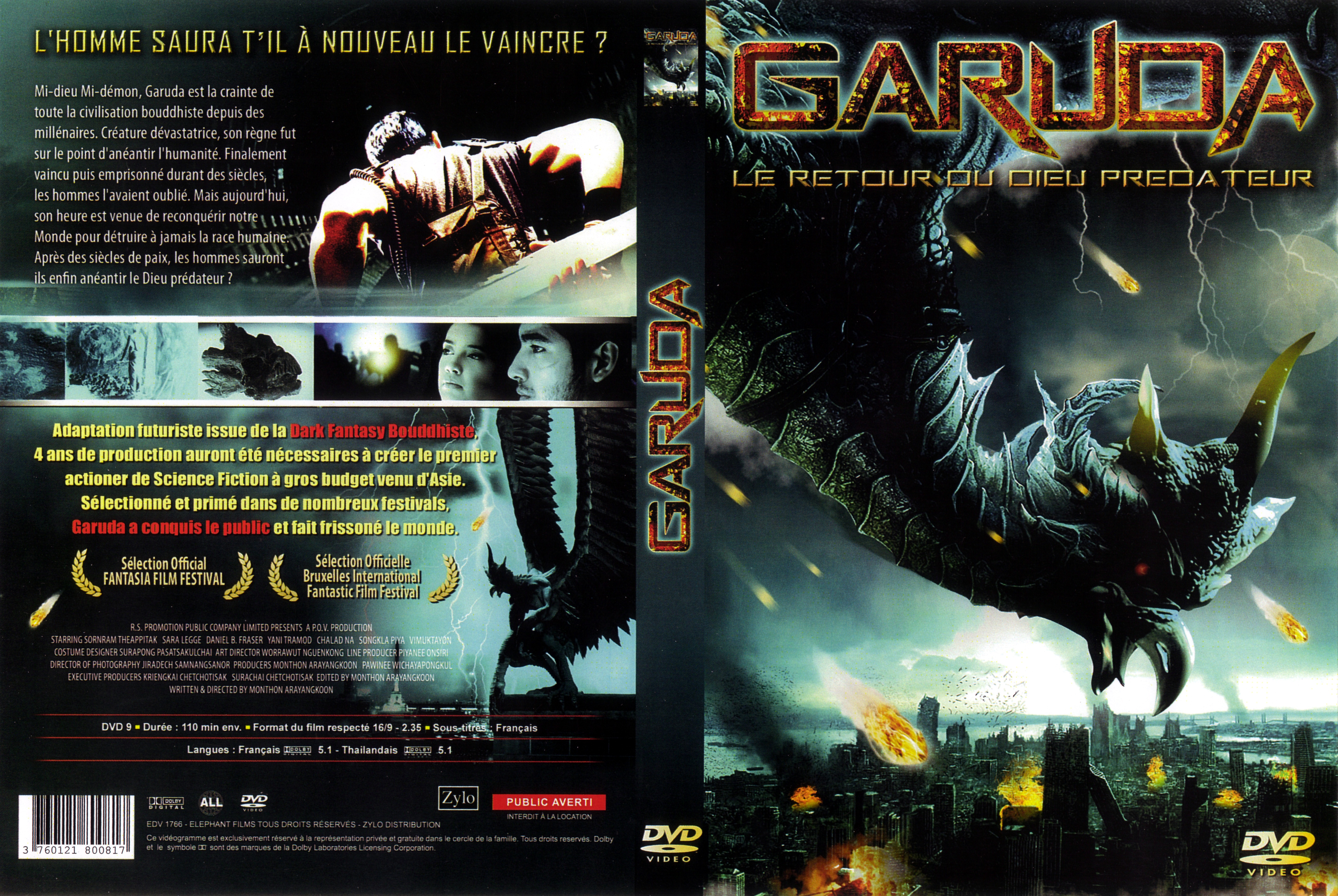 Jaquette DVD Garuda