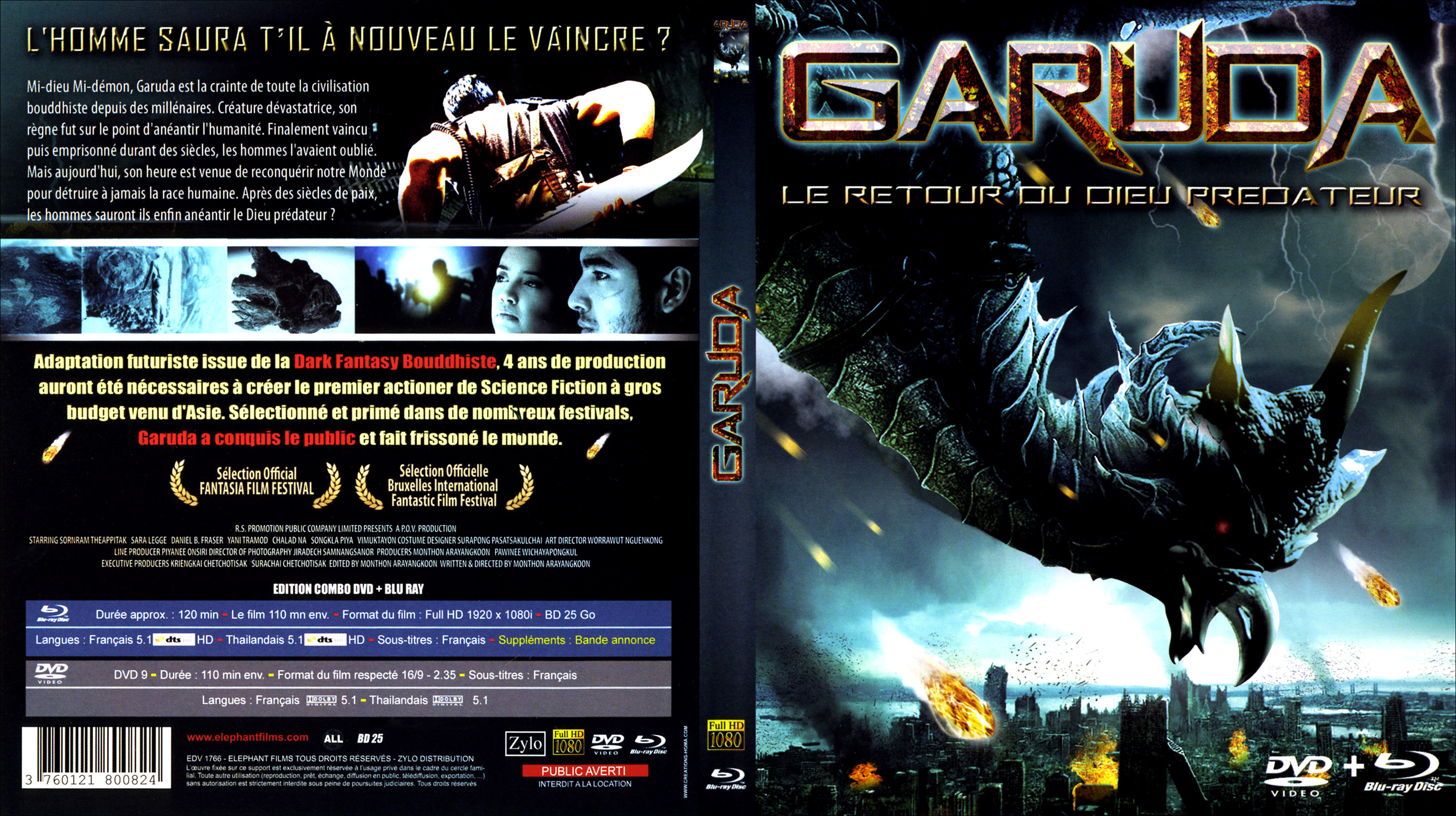 Jaquette DVD Garuda (BLU-RAY)
