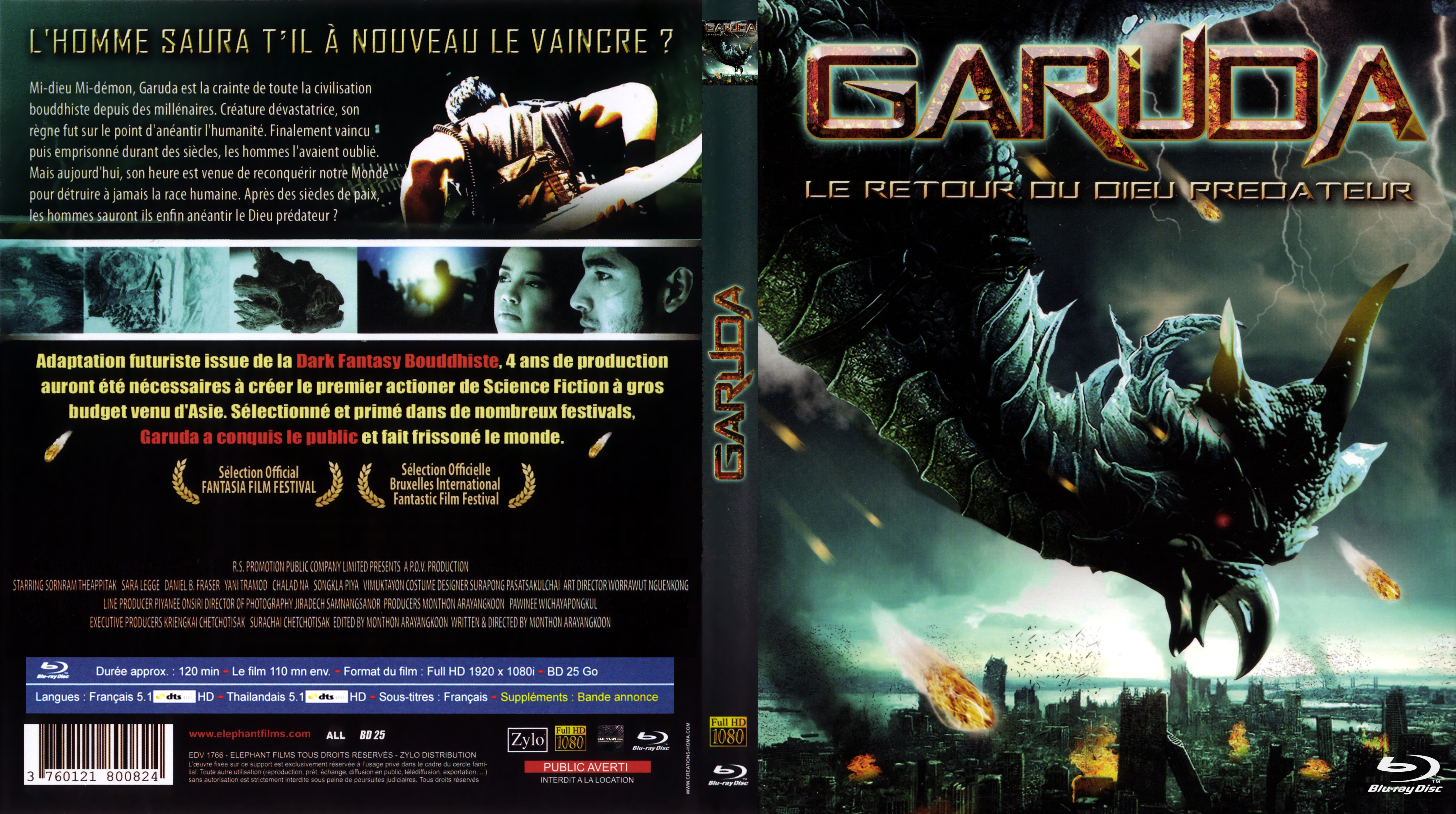 Jaquette DVD Garuda (BLU-RAY) v2