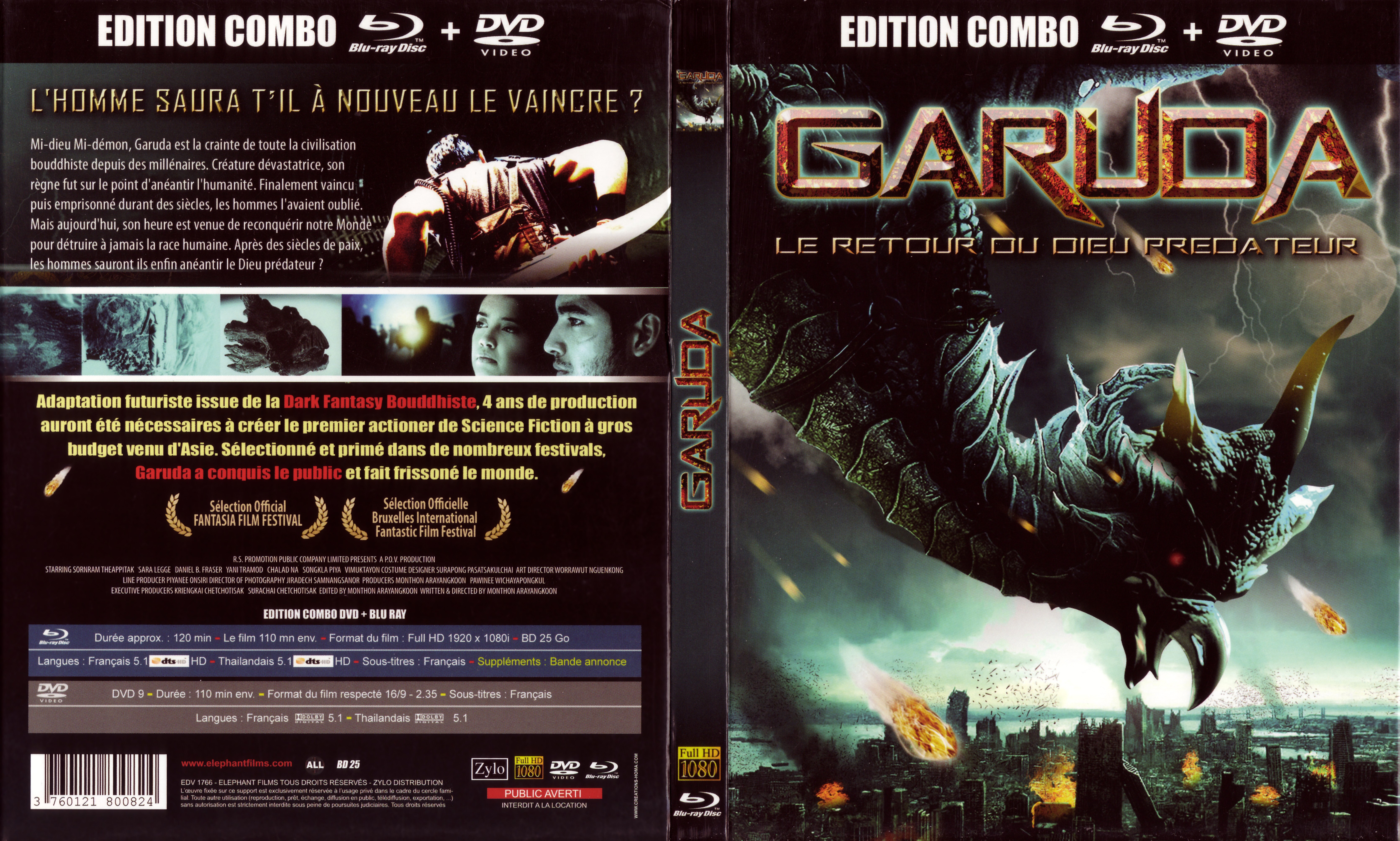 Jaquette DVD Garuda (BLU-RAY) v3
