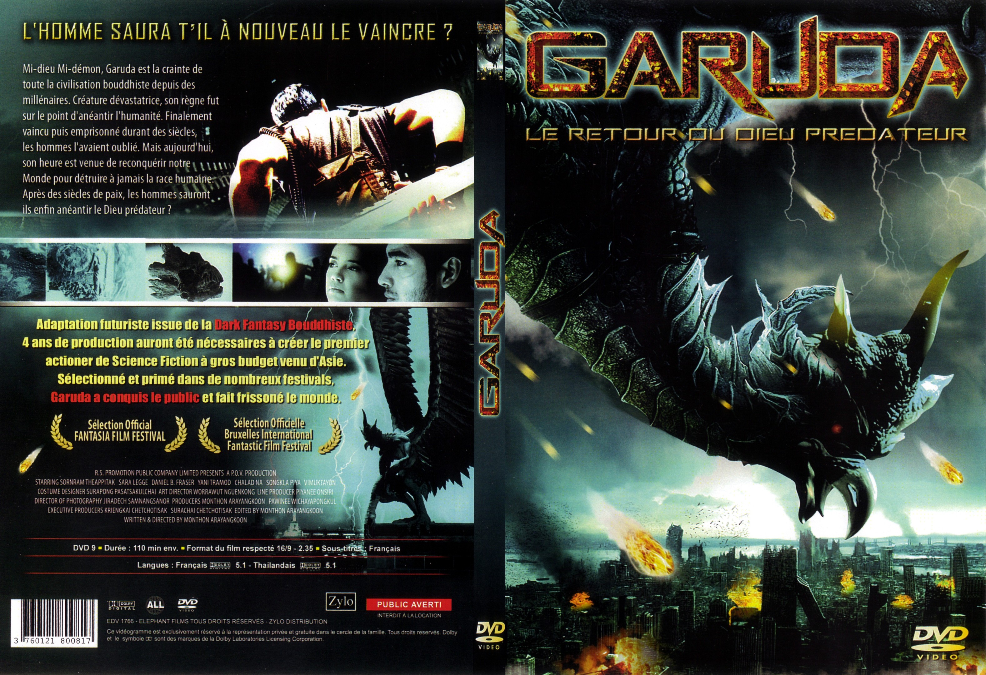 Jaquette DVD Garuda - SLIM