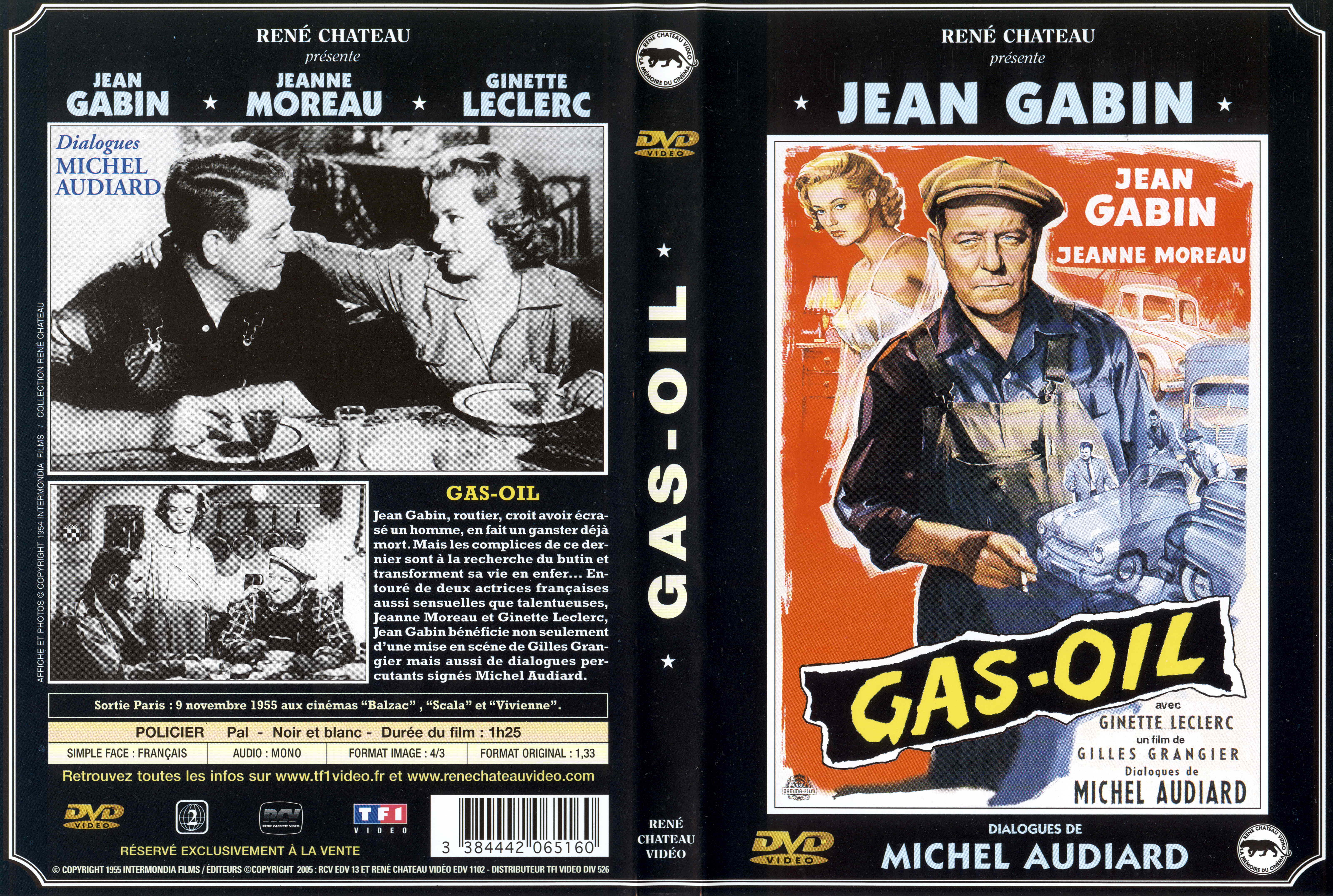 Jaquette DVD Gas-oil