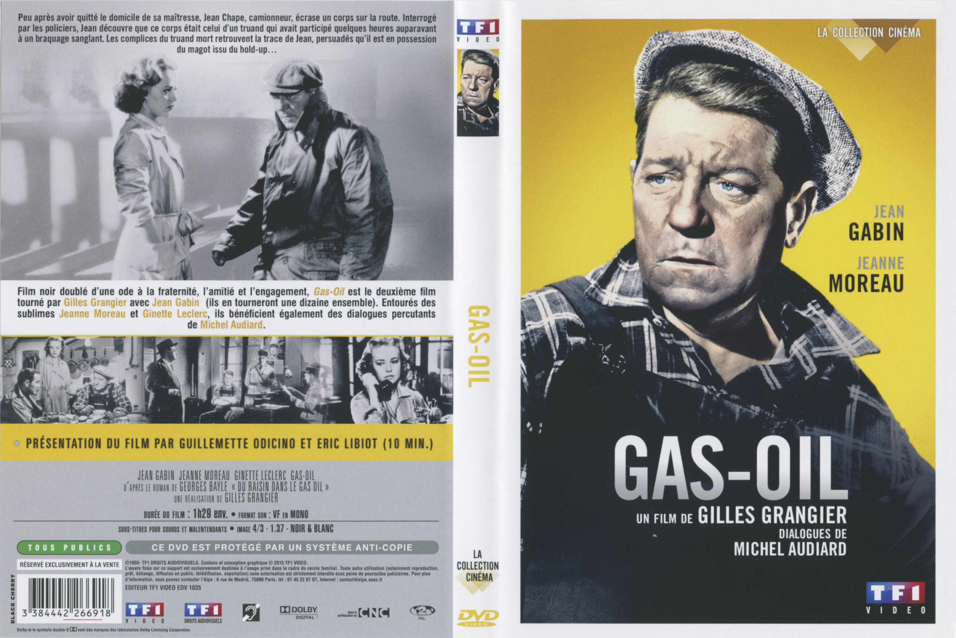Jaquette DVD Gas-oil v2
