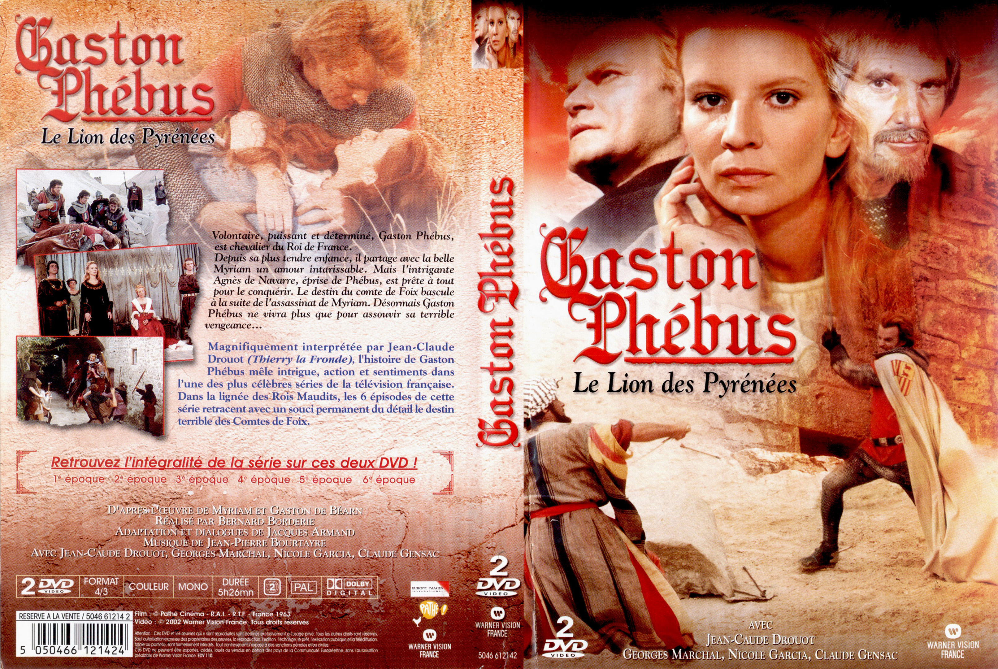 Jaquette DVD Gaston Phbus
