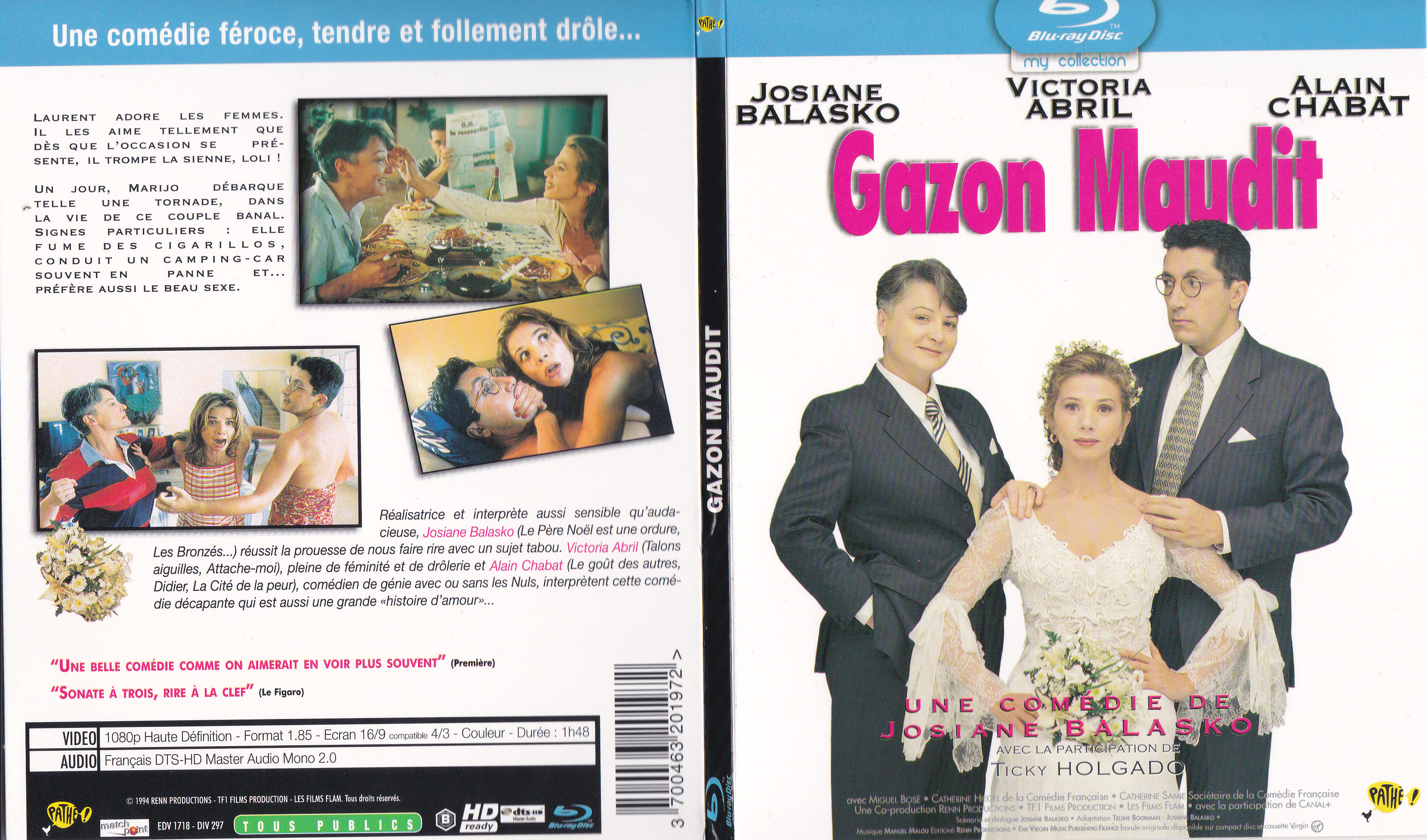 Jaquette DVD Gazon maudit (BLU-RAY)