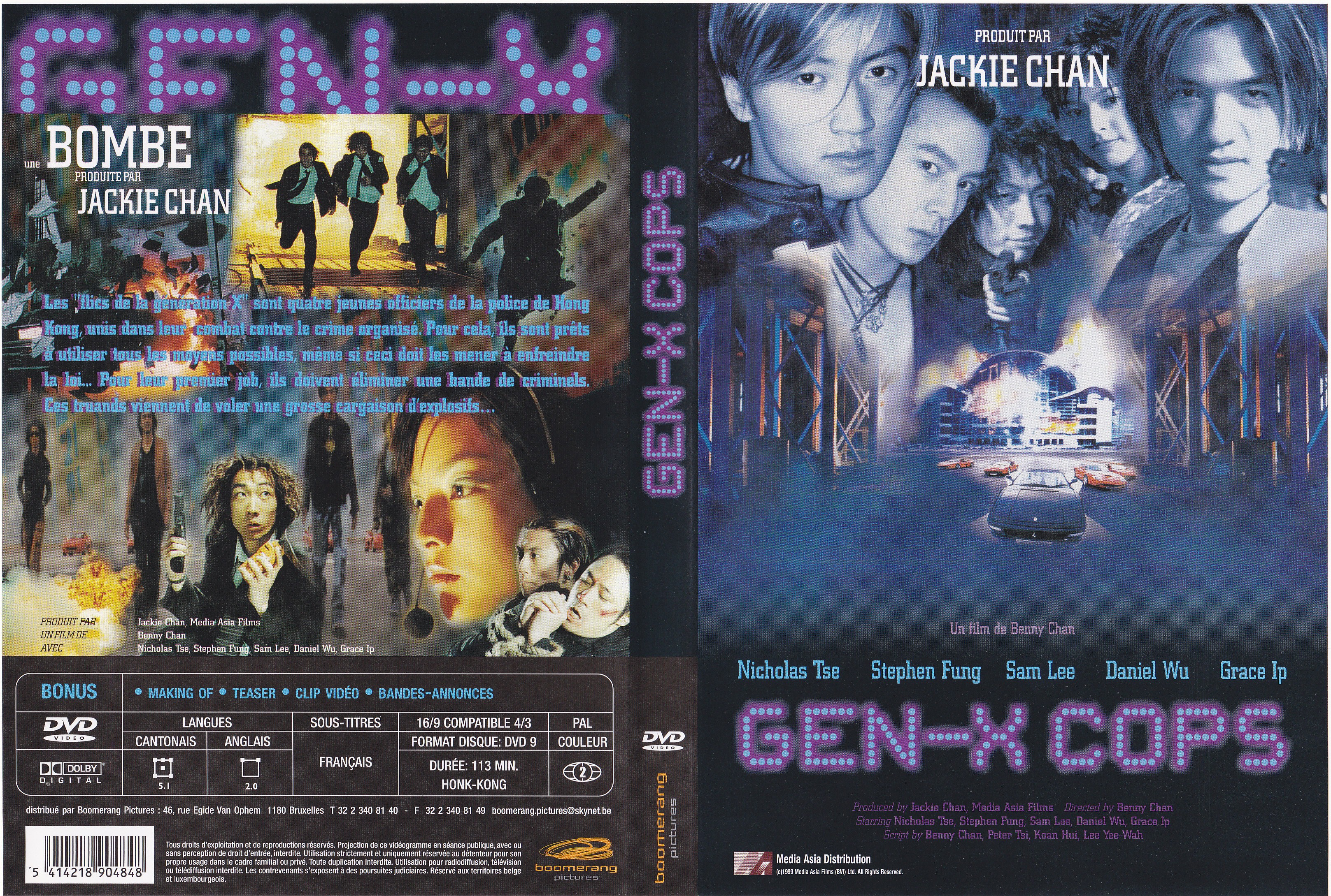 Jaquette DVD Gen X Cops v3