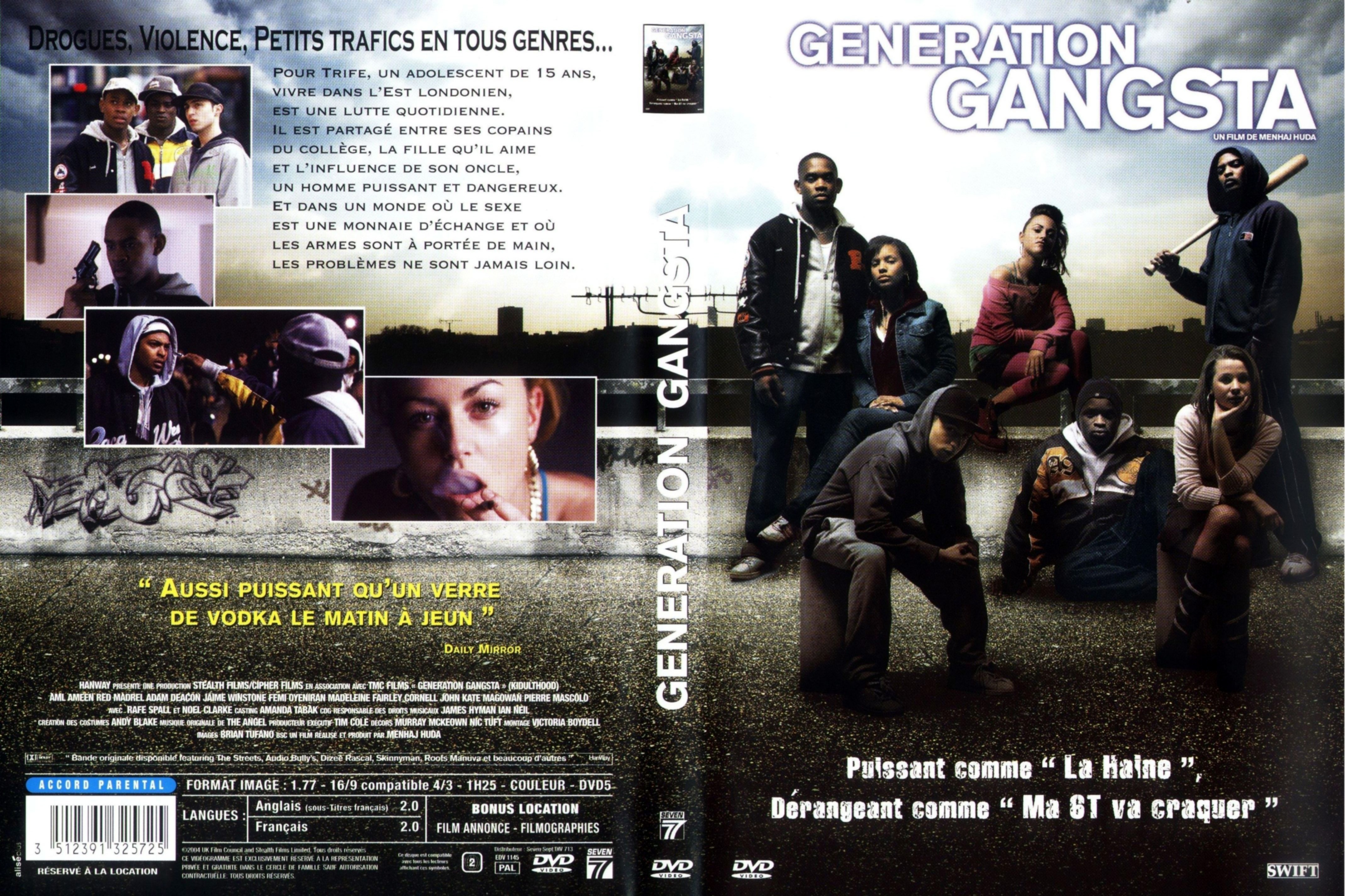 Jaquette DVD Generation gangsta