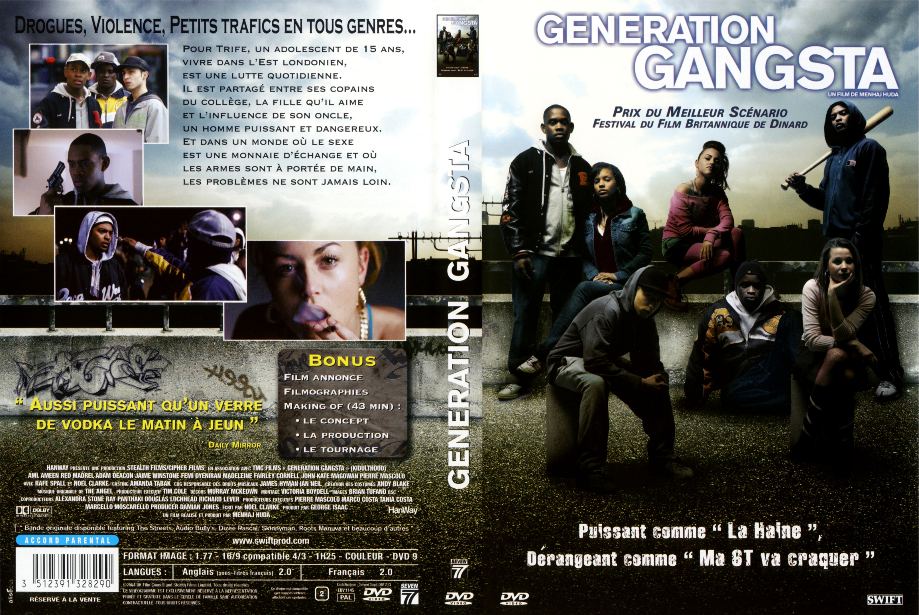 Jaquette DVD Generation gangsta v2