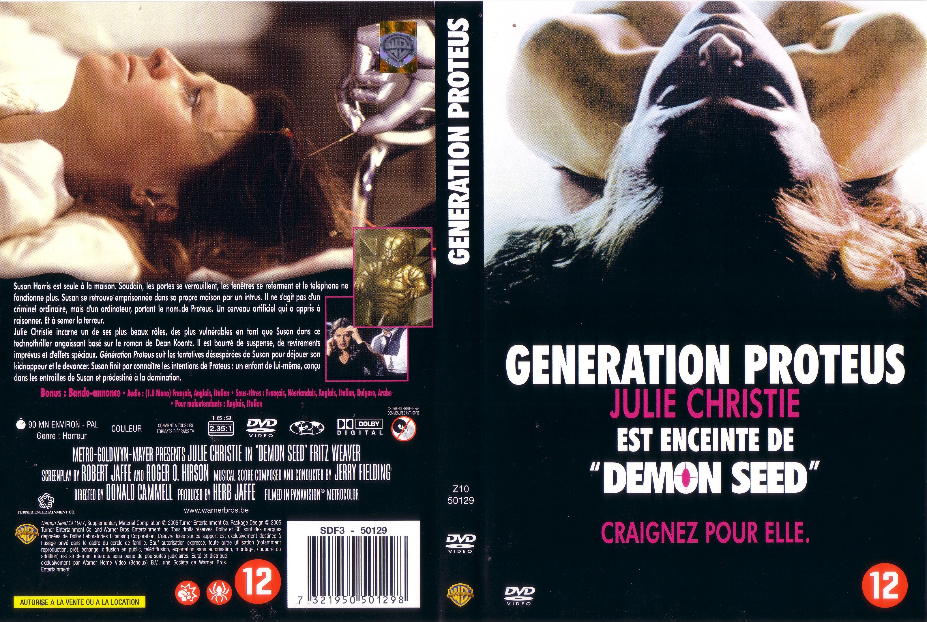 Jaquette DVD Generation proteus