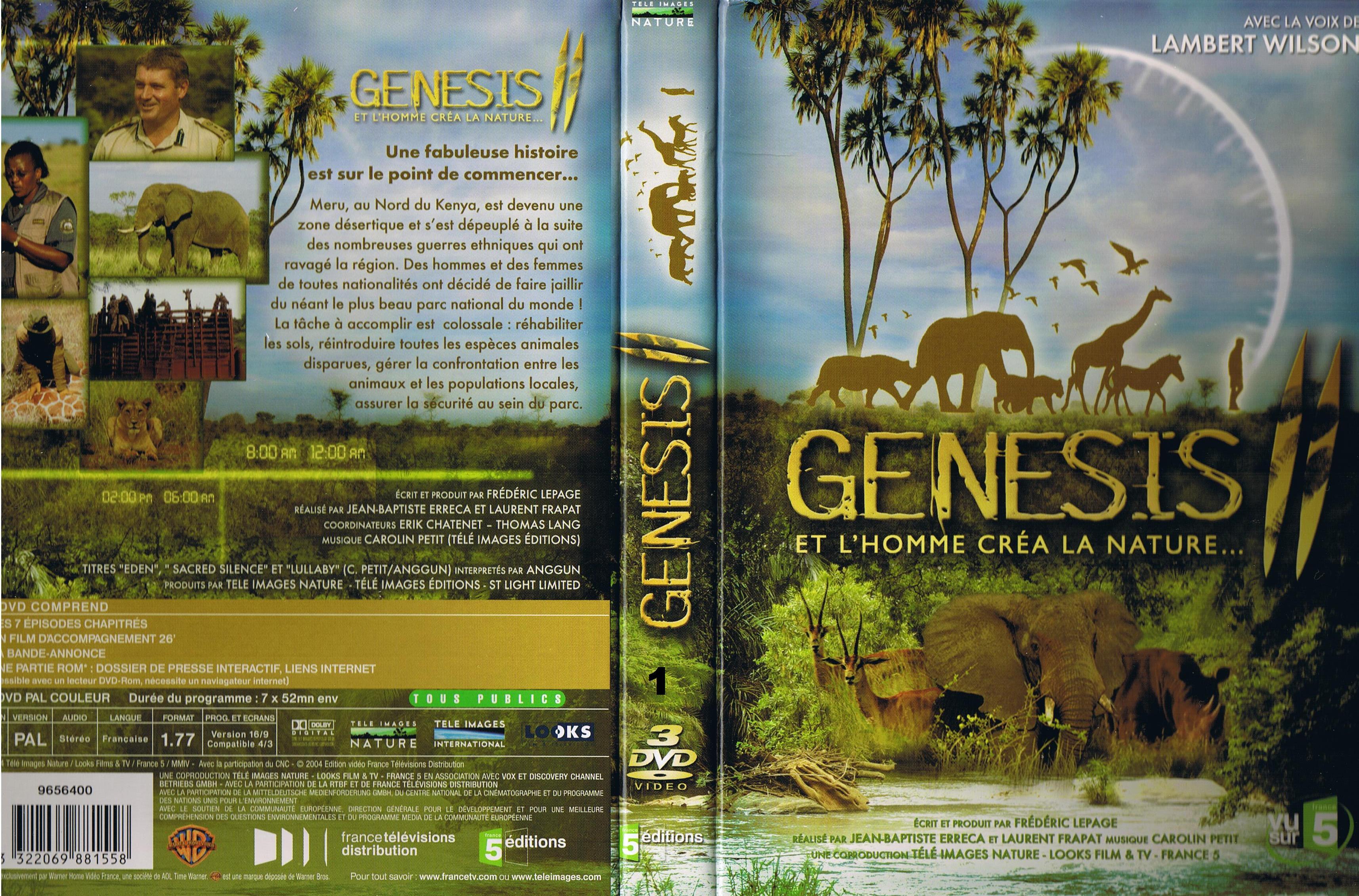 Jaquette DVD Genesis 2 et l