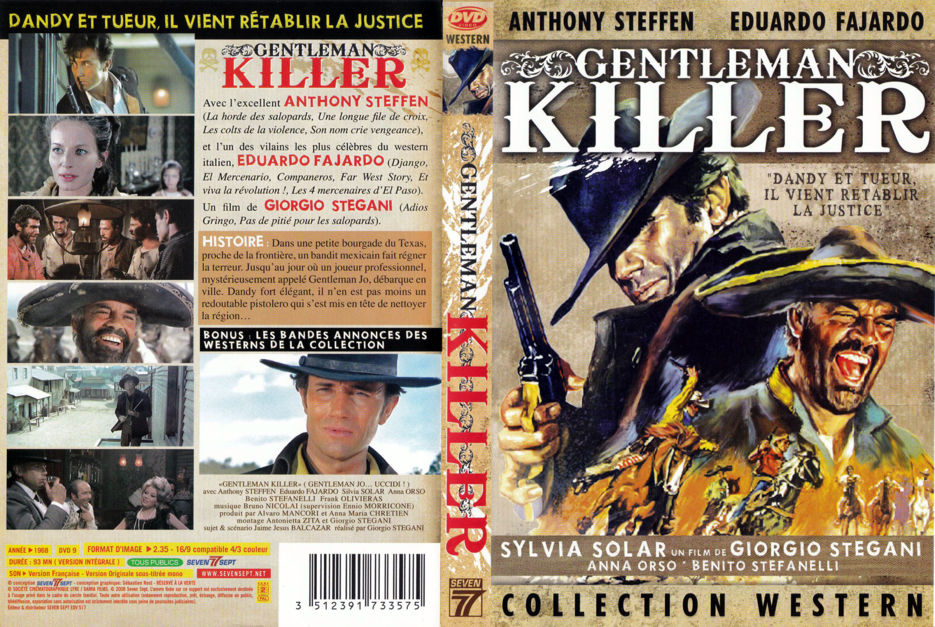Jaquette DVD Gentleman killer