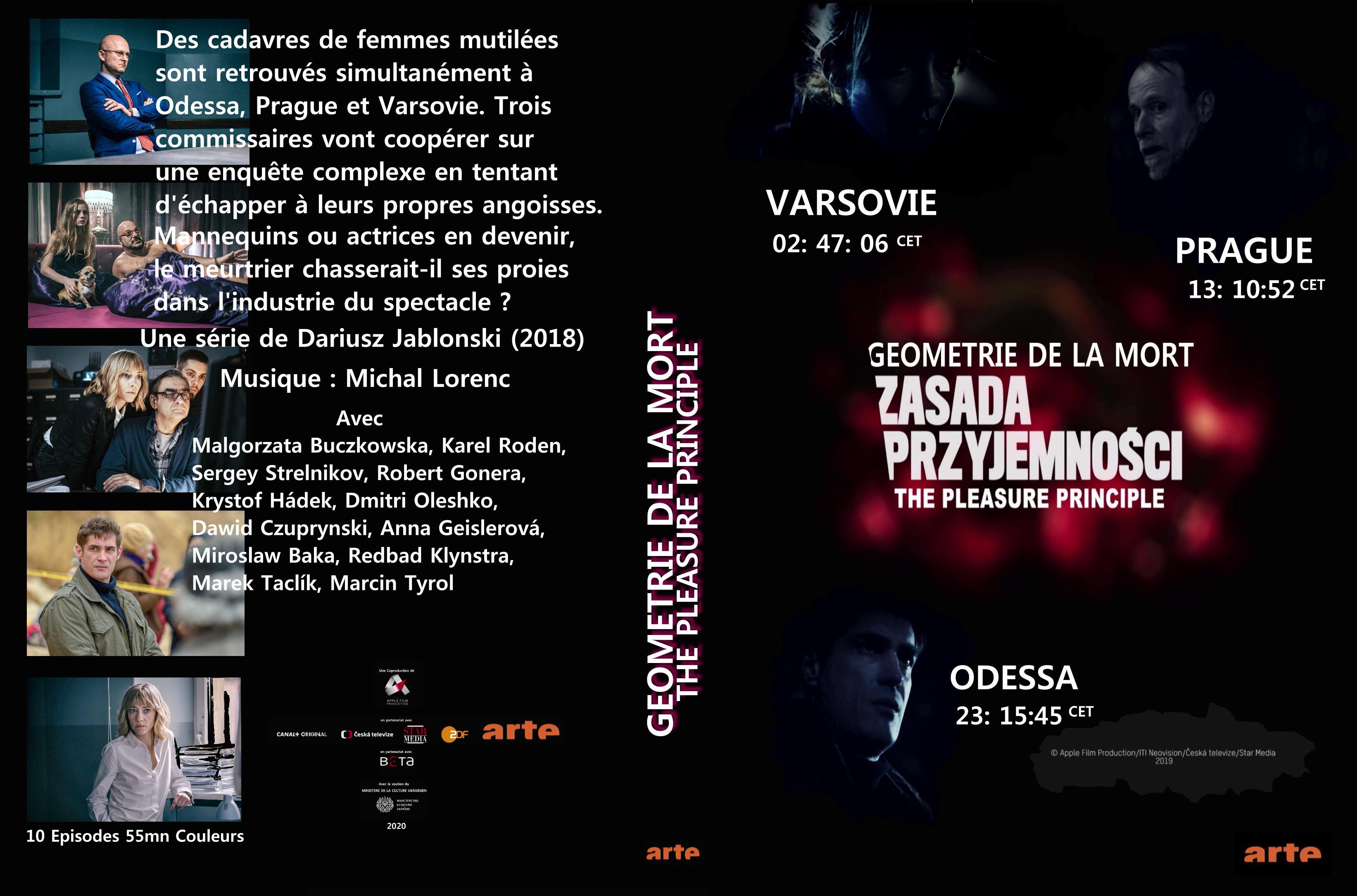 Jaquette DVD Gomtrie de la mort custom