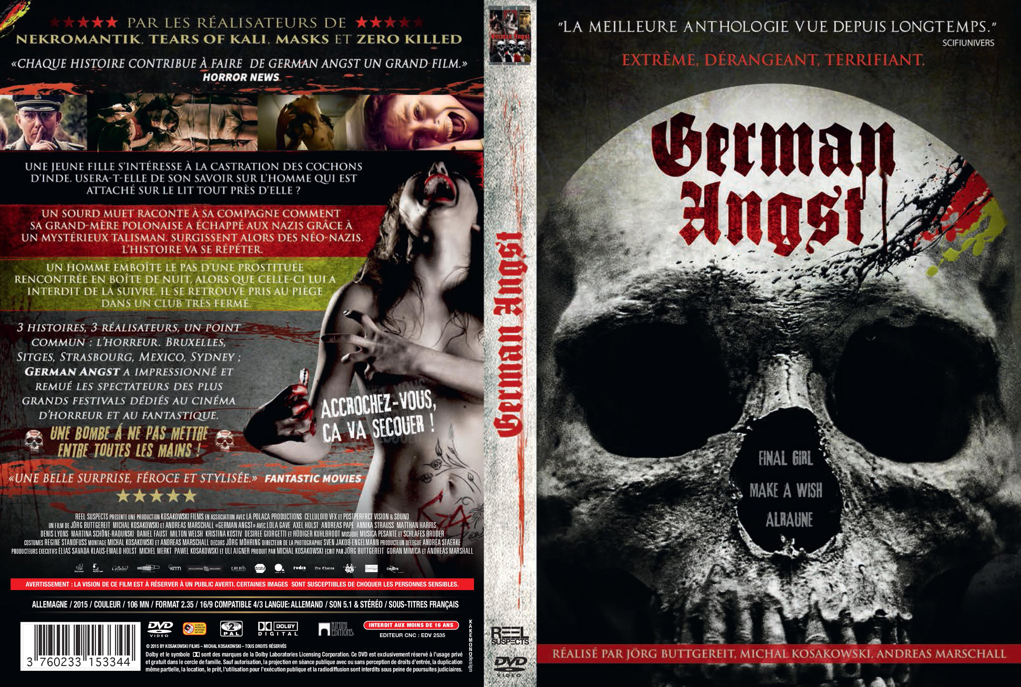 Jaquette DVD German angst