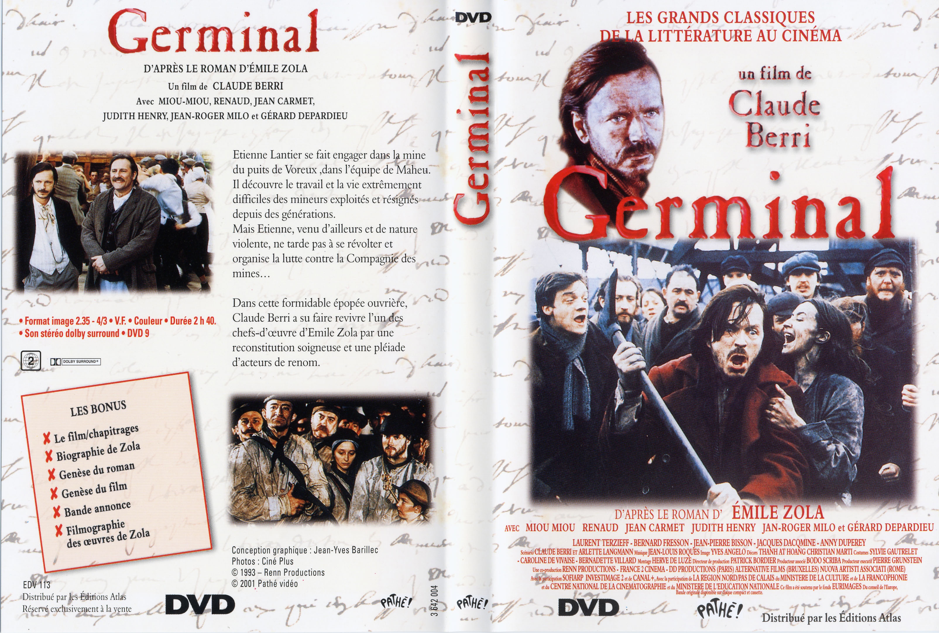 Jaquette DVD Germinal v2