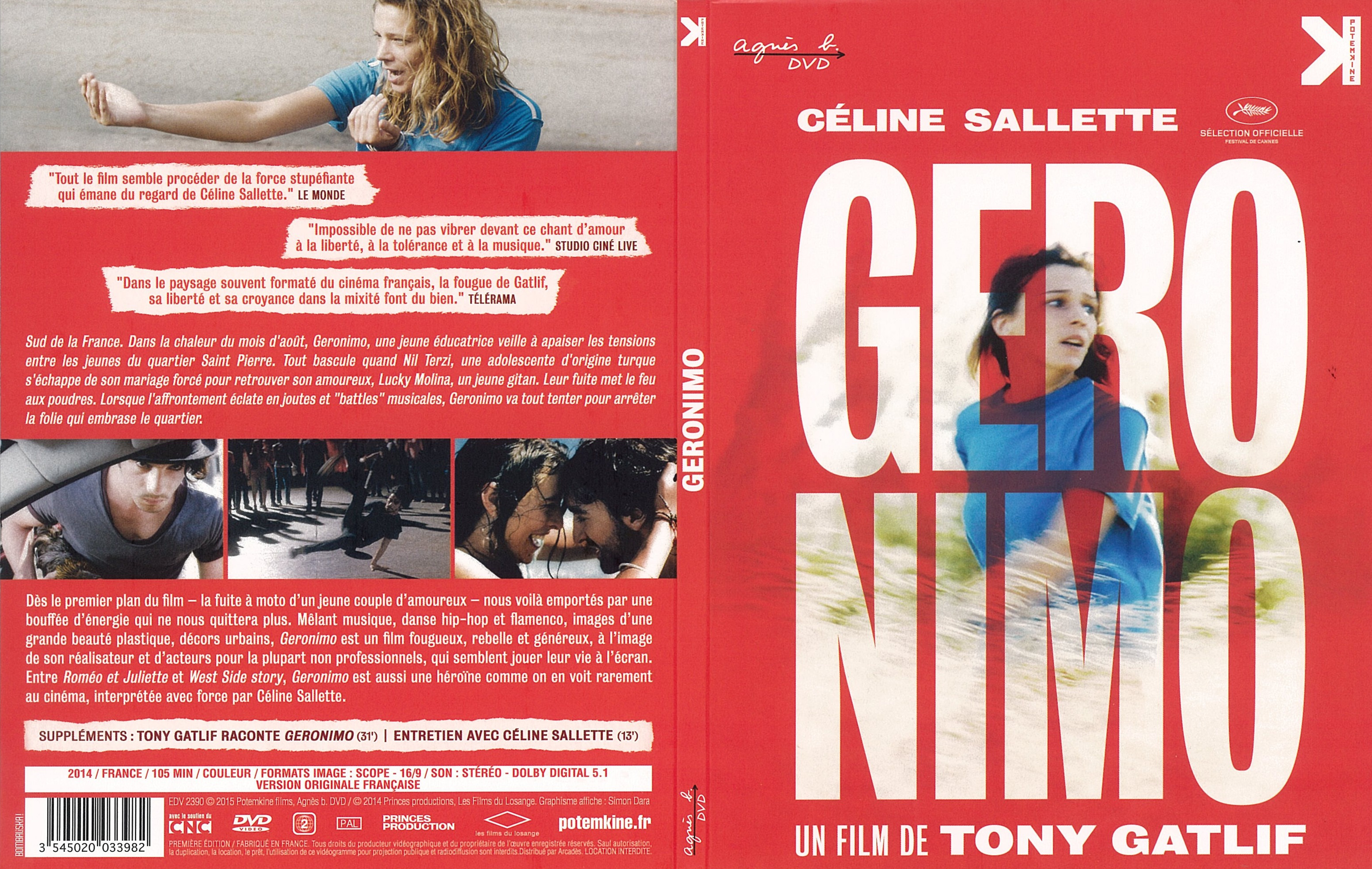 Jaquette DVD Geronimo (2014)