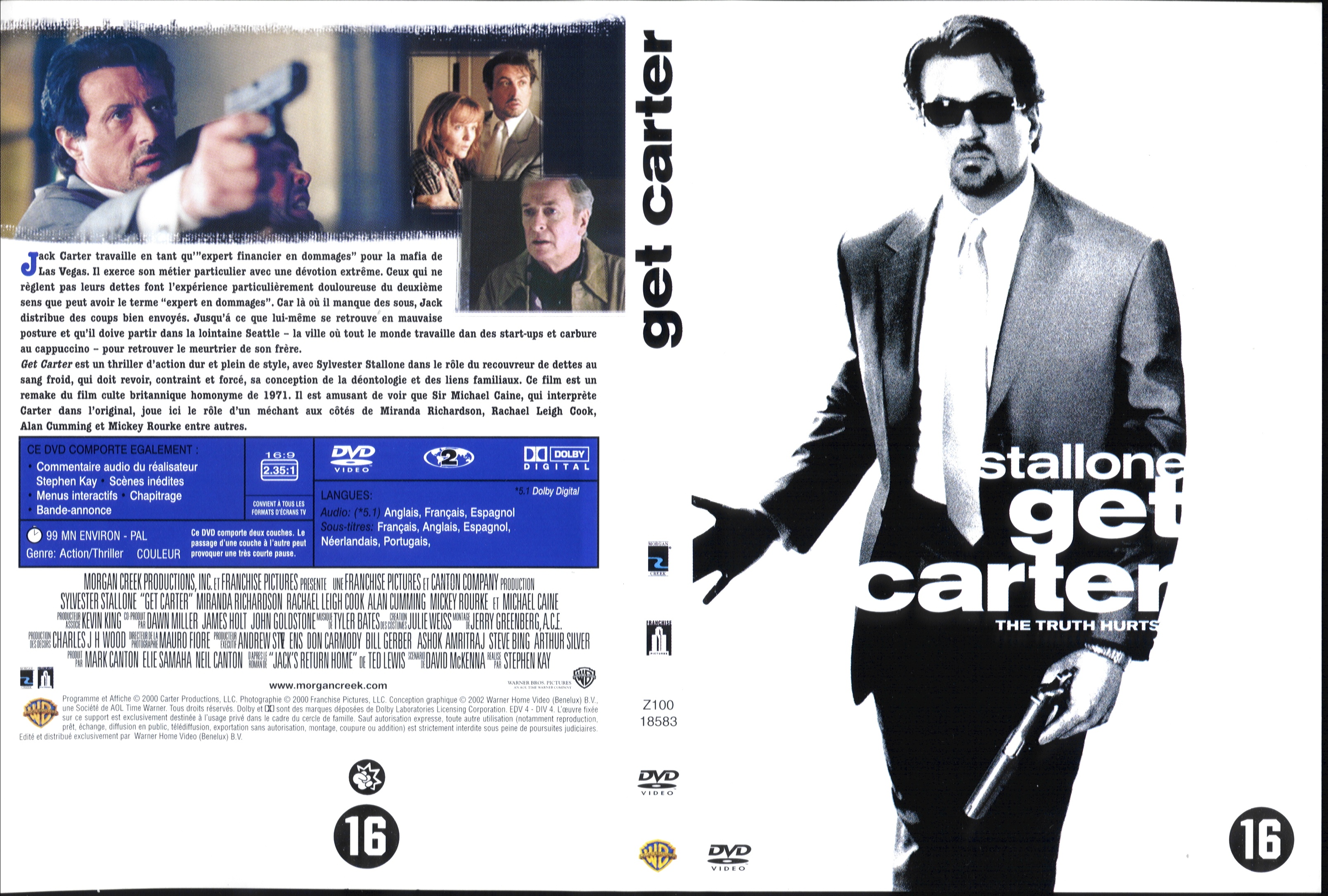 Jaquette DVD Get Carter v2