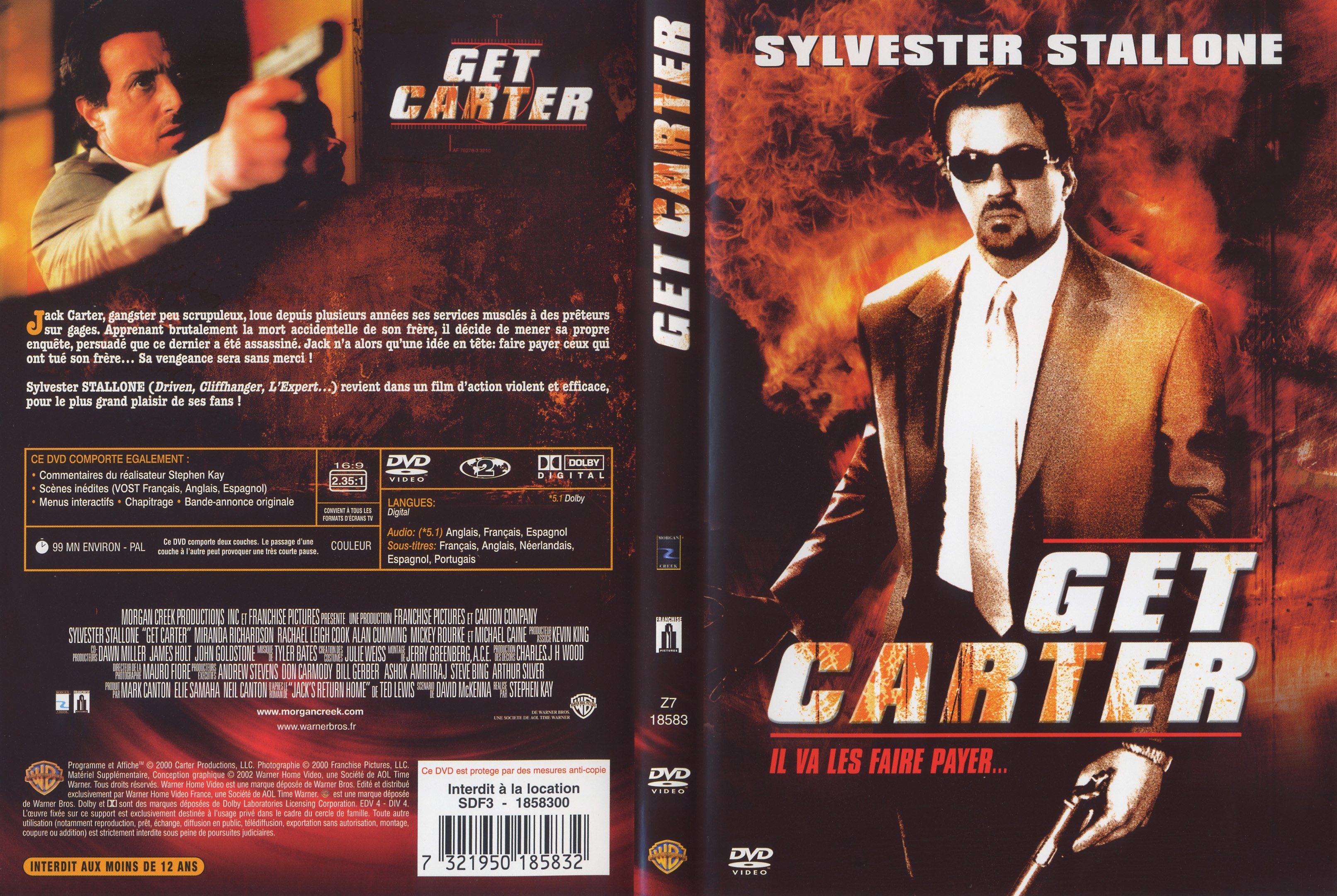Jaquette DVD Get Carter v3