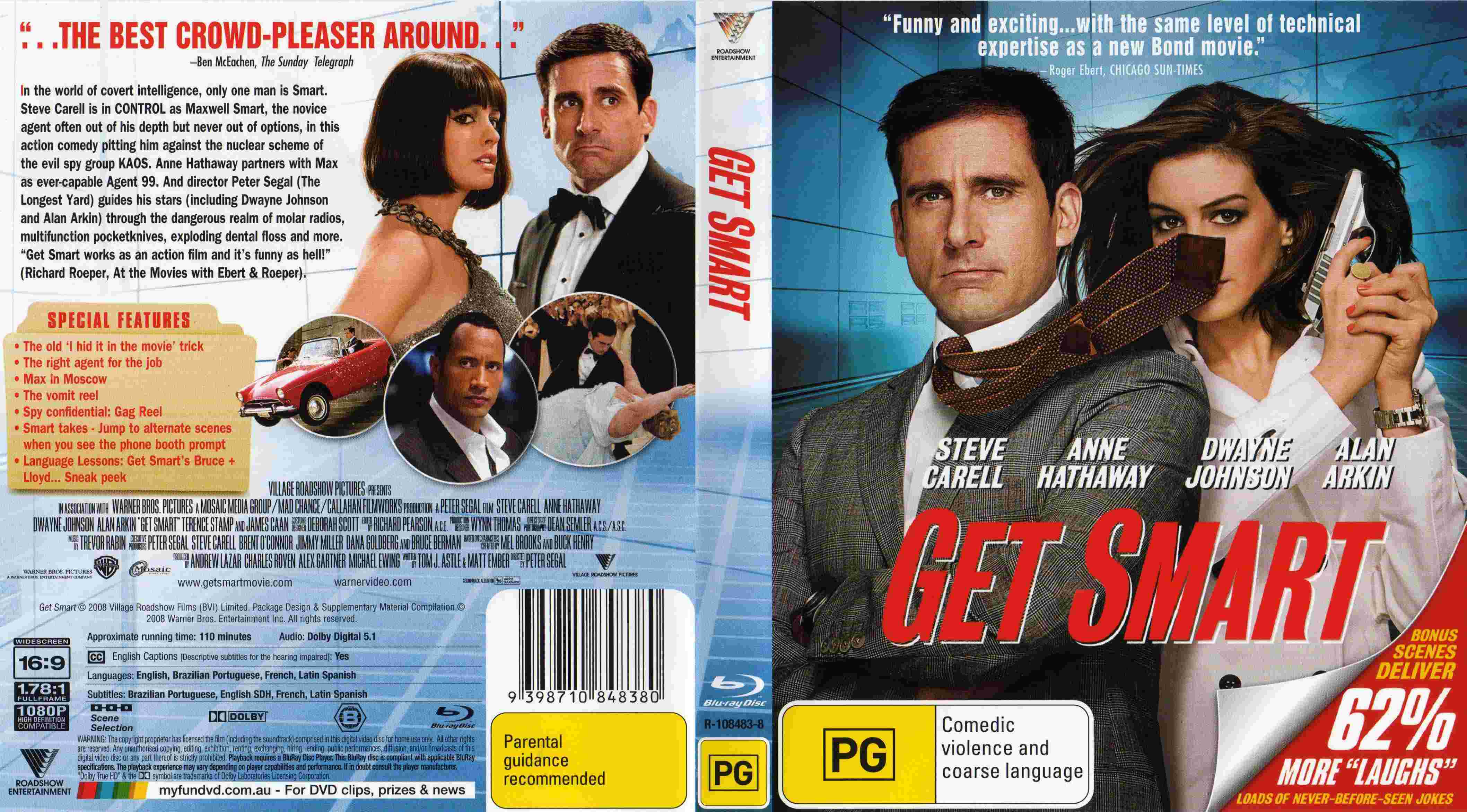 Jaquette DVD Get smart (BLU-RAY)