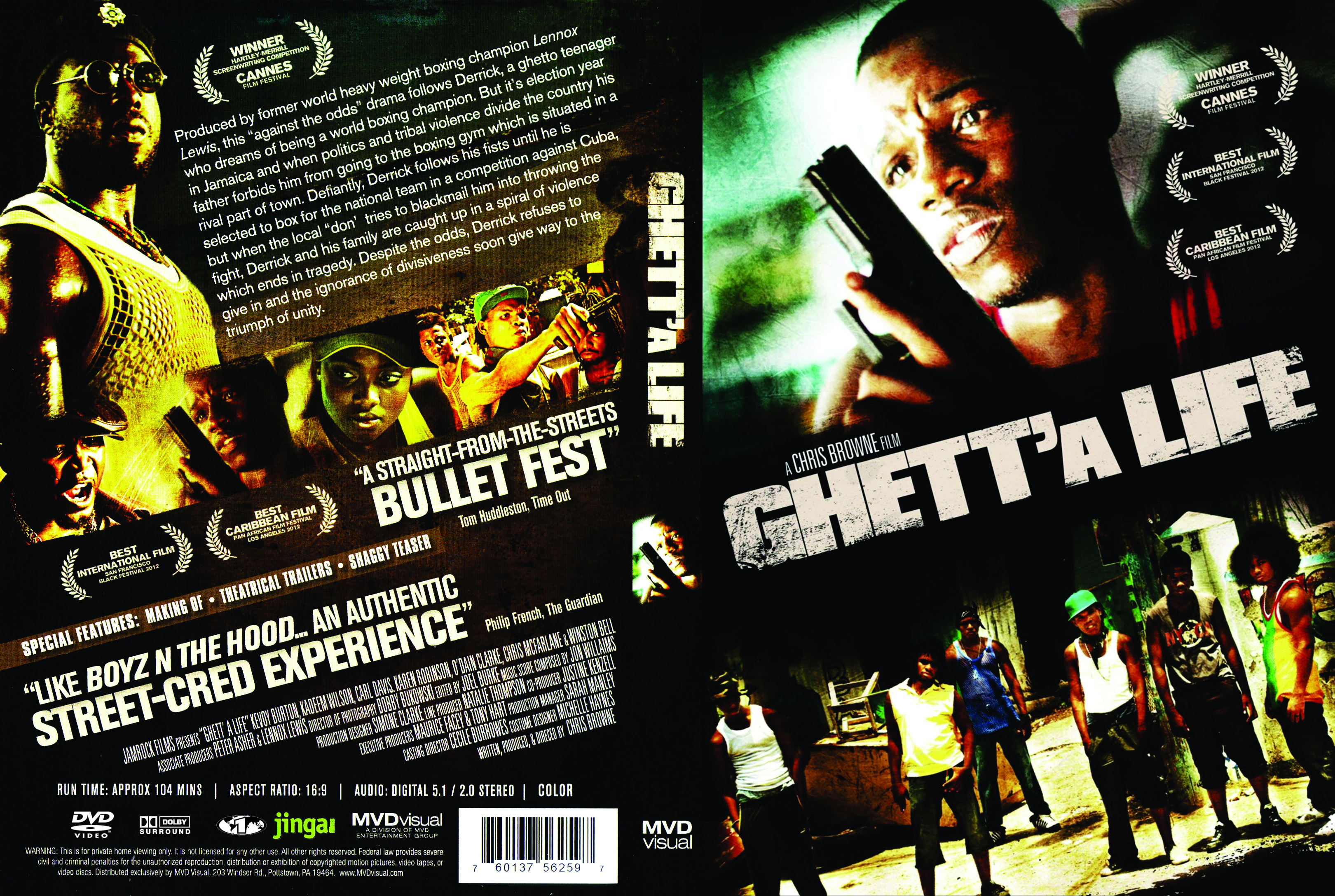 Jaquette DVD Ghett