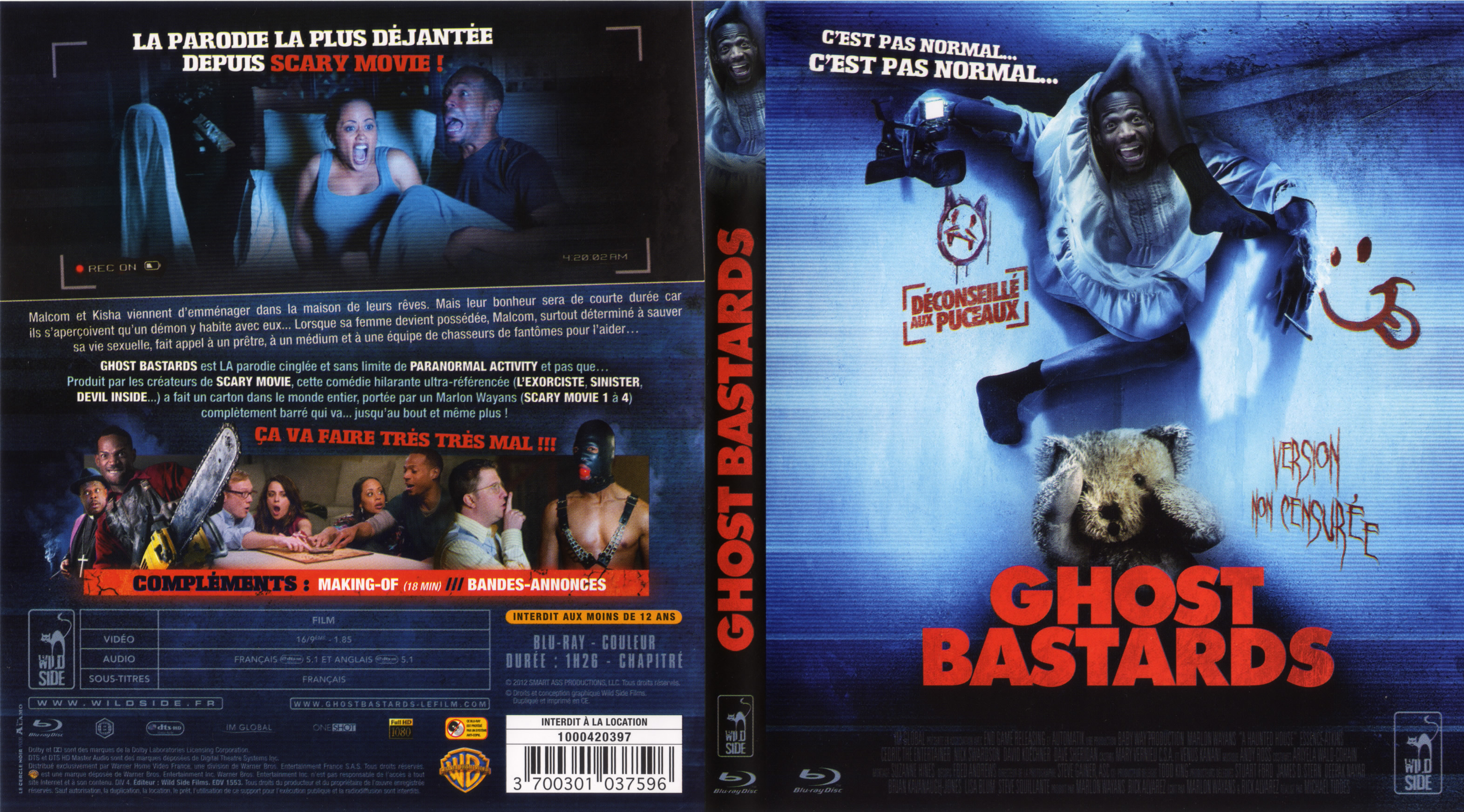Jaquette DVD Ghost Bastards (BLU-RAY)