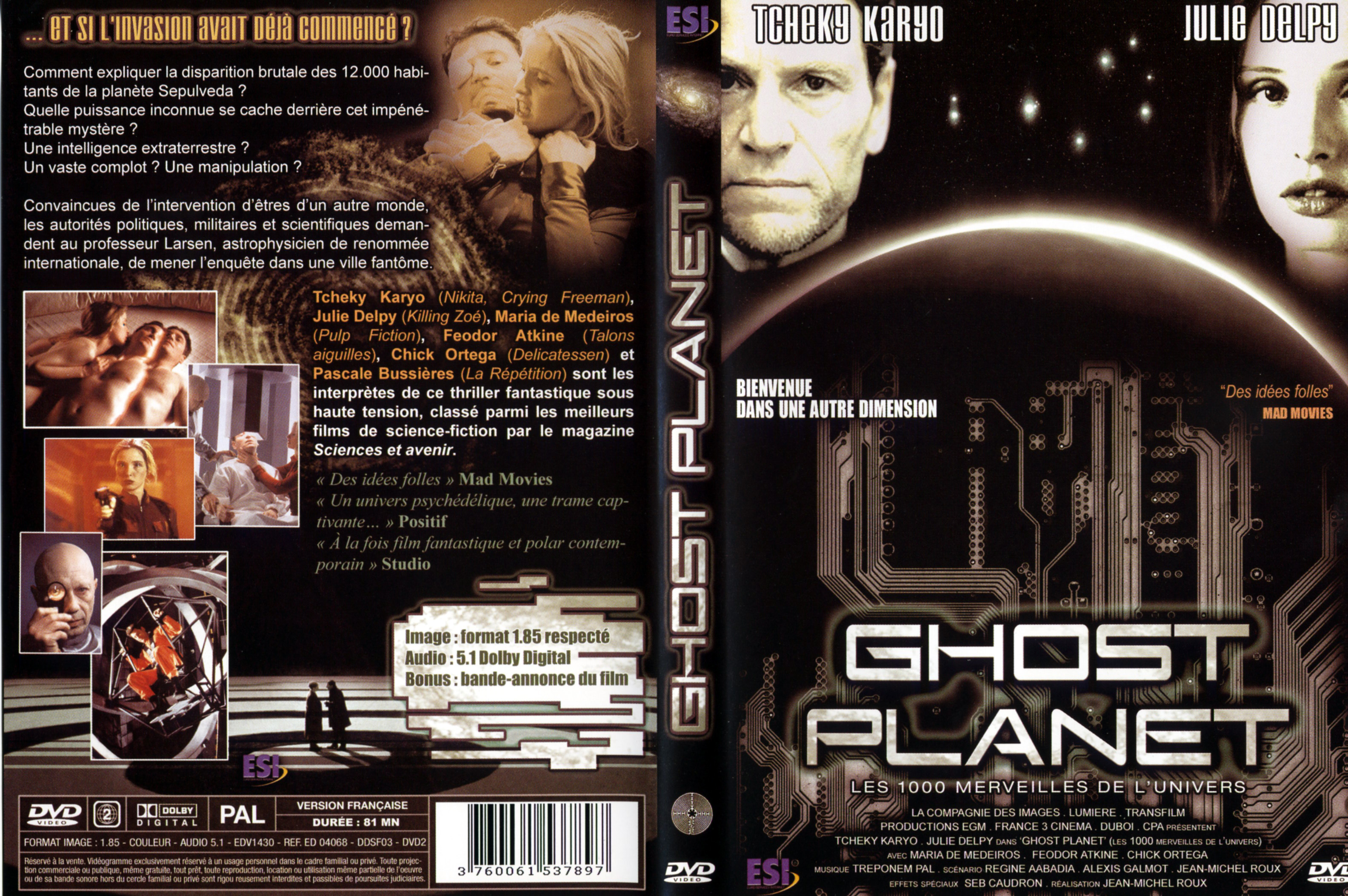 Jaquette DVD Ghost Planet