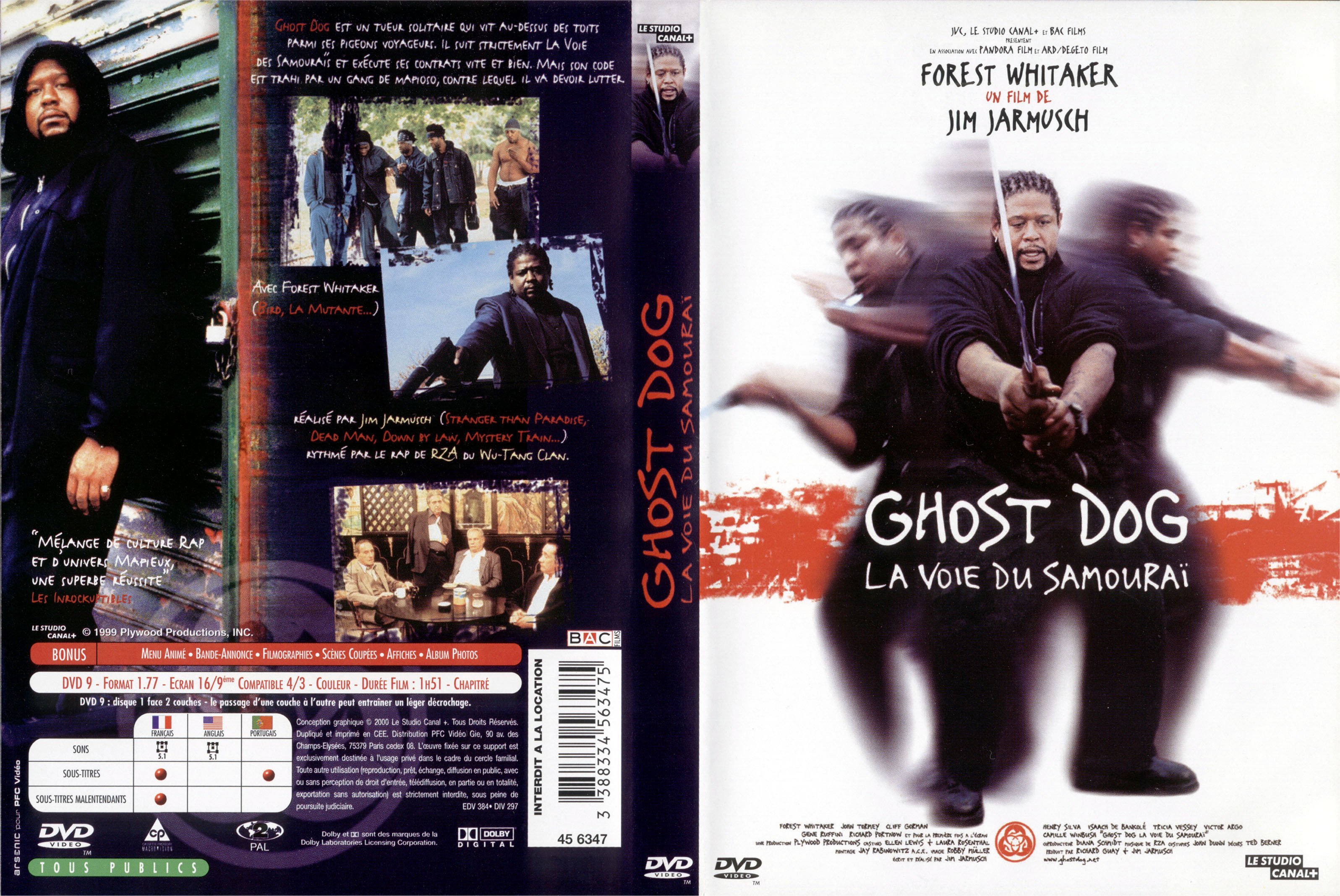 Jaquette DVD Ghost dog