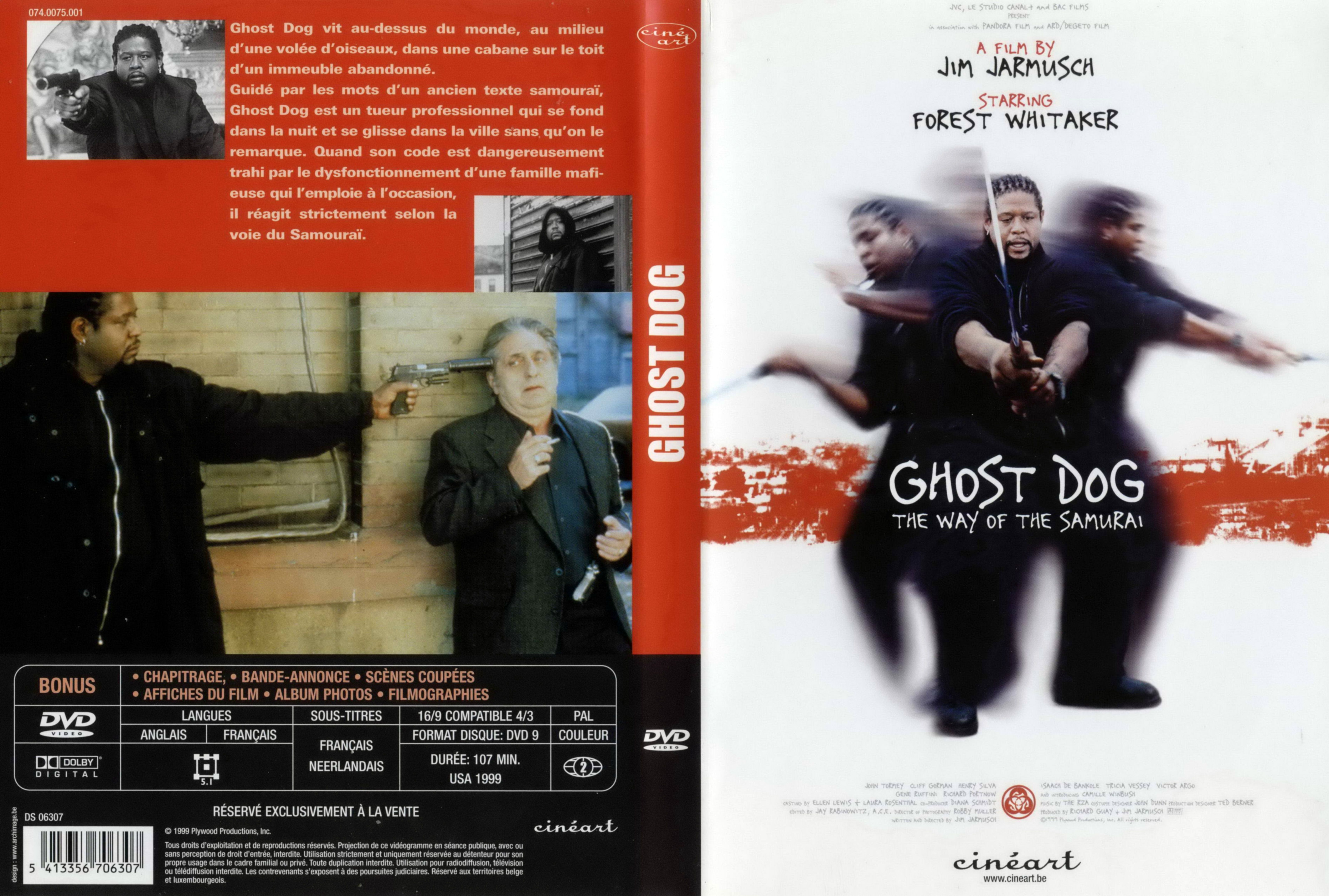 Jaquette DVD Ghost dog v2