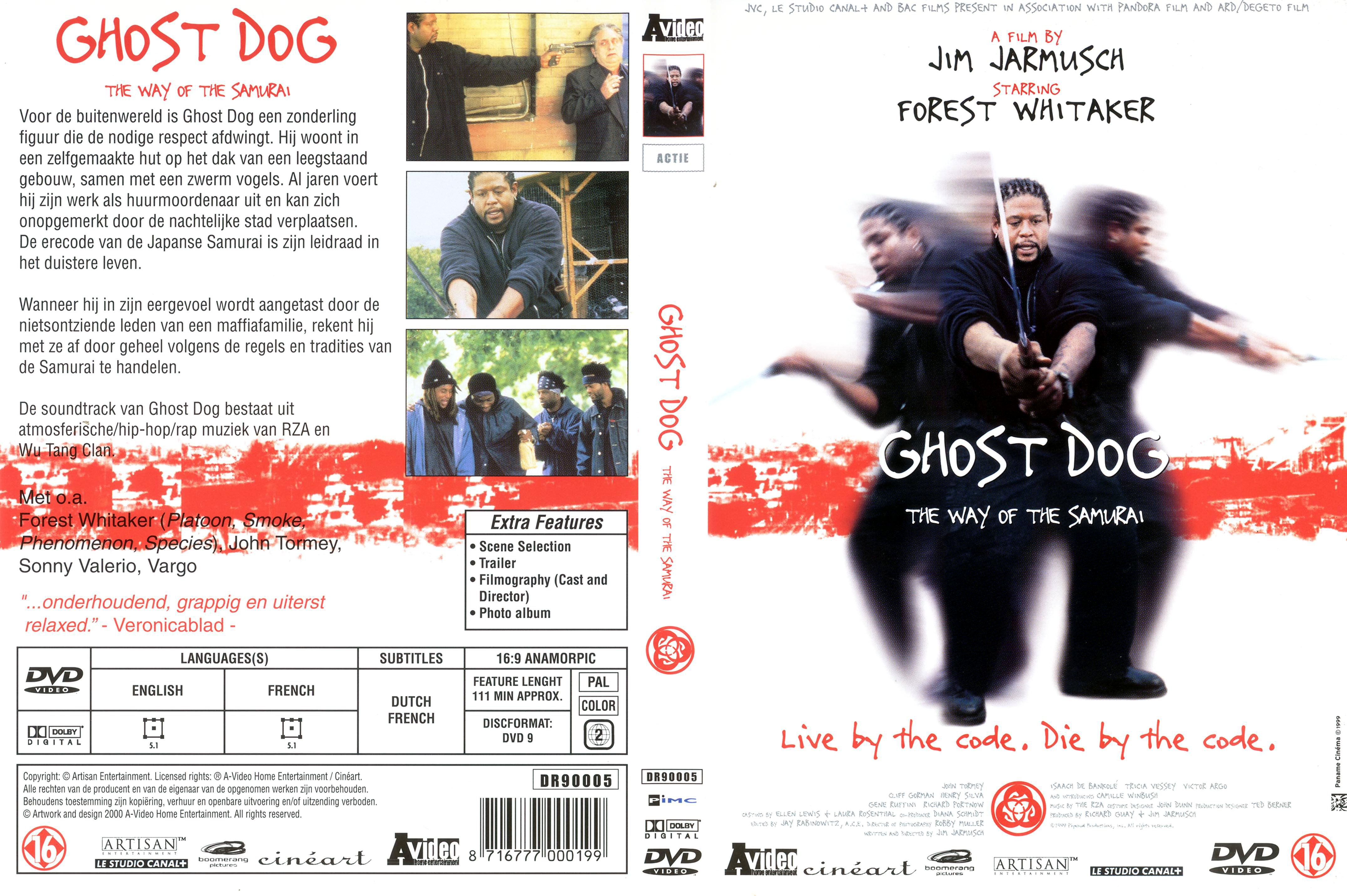 Jaquette DVD Ghost dog v3